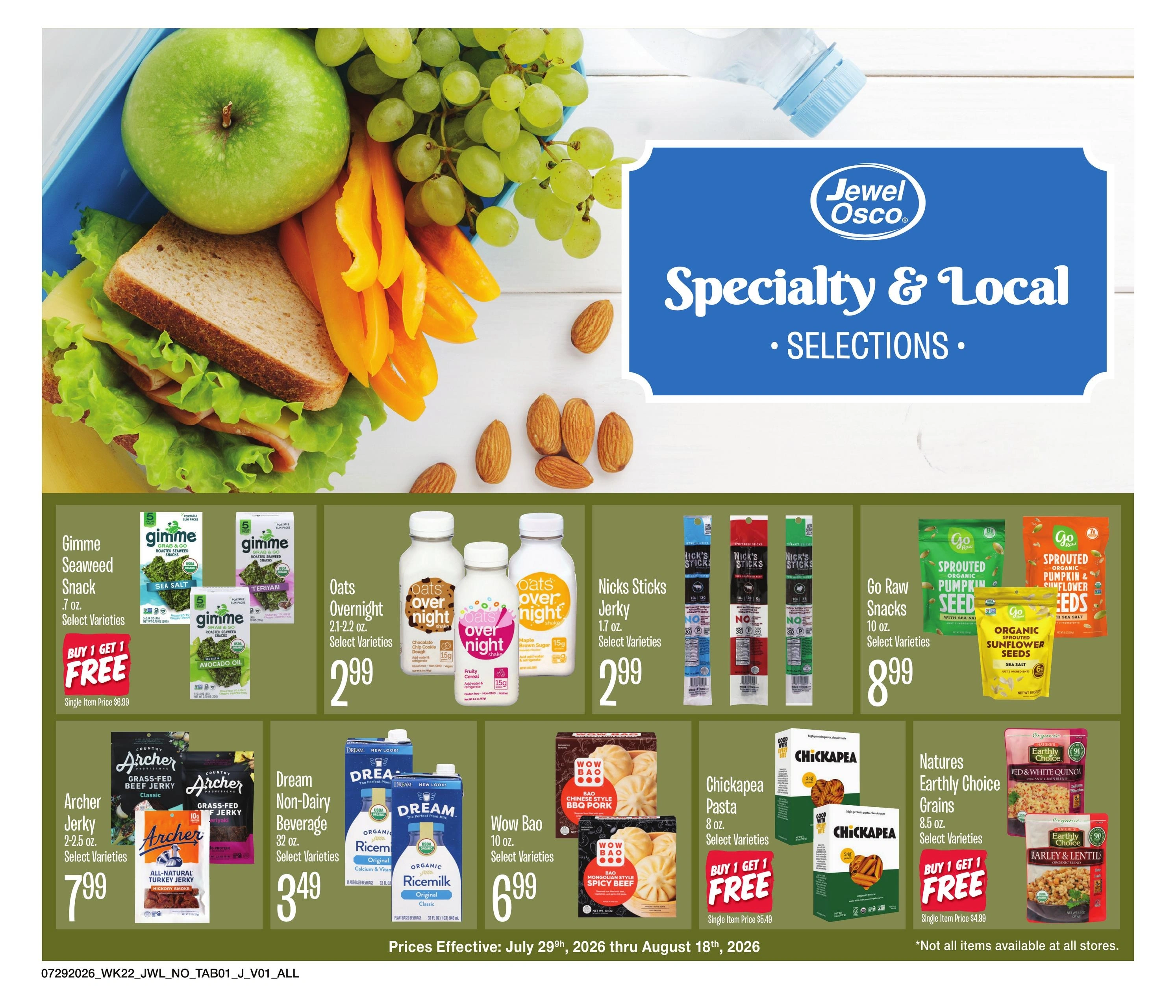 Jewel-Osco flyer page 1