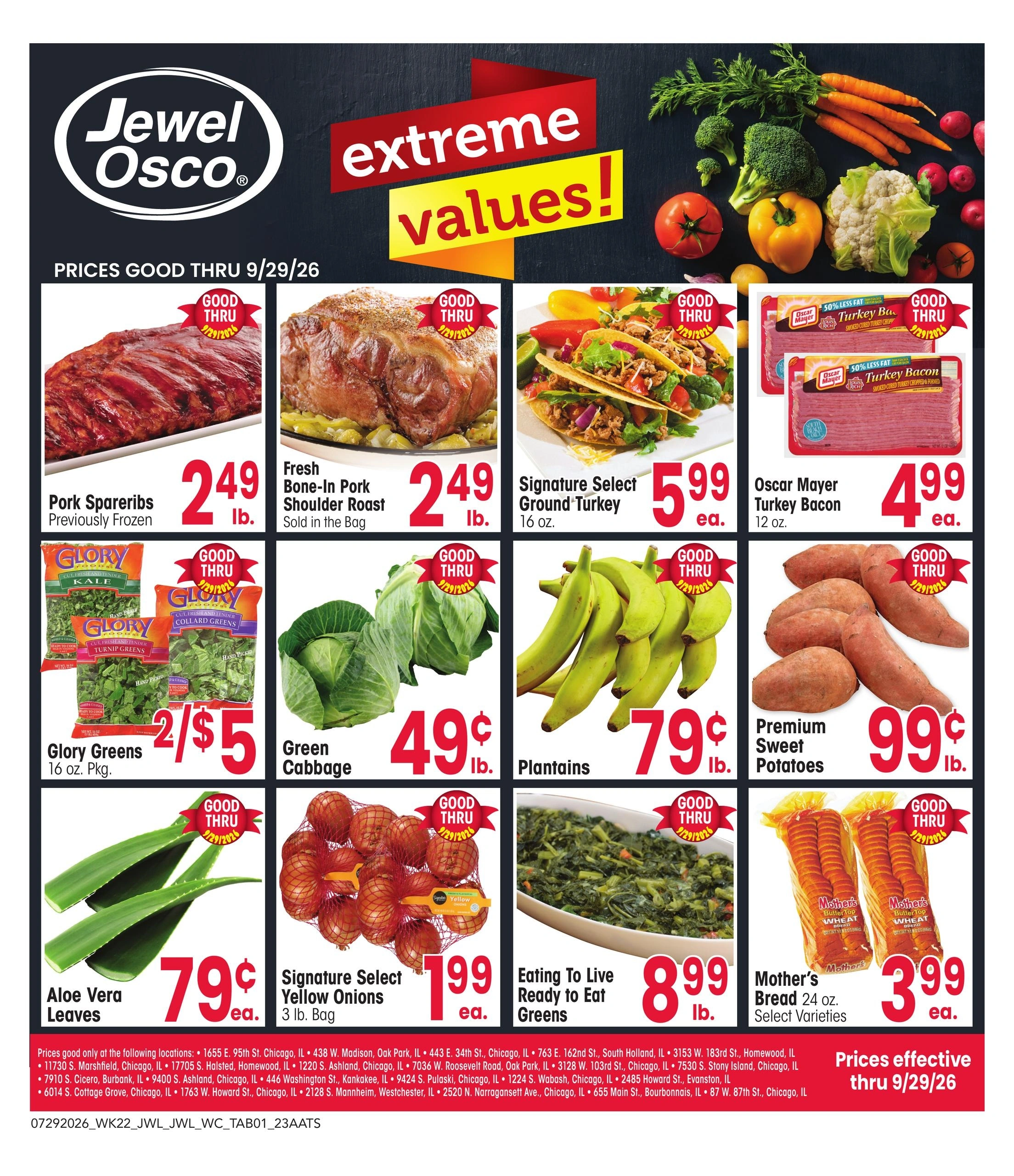 Jewel-Osco flyer page 1