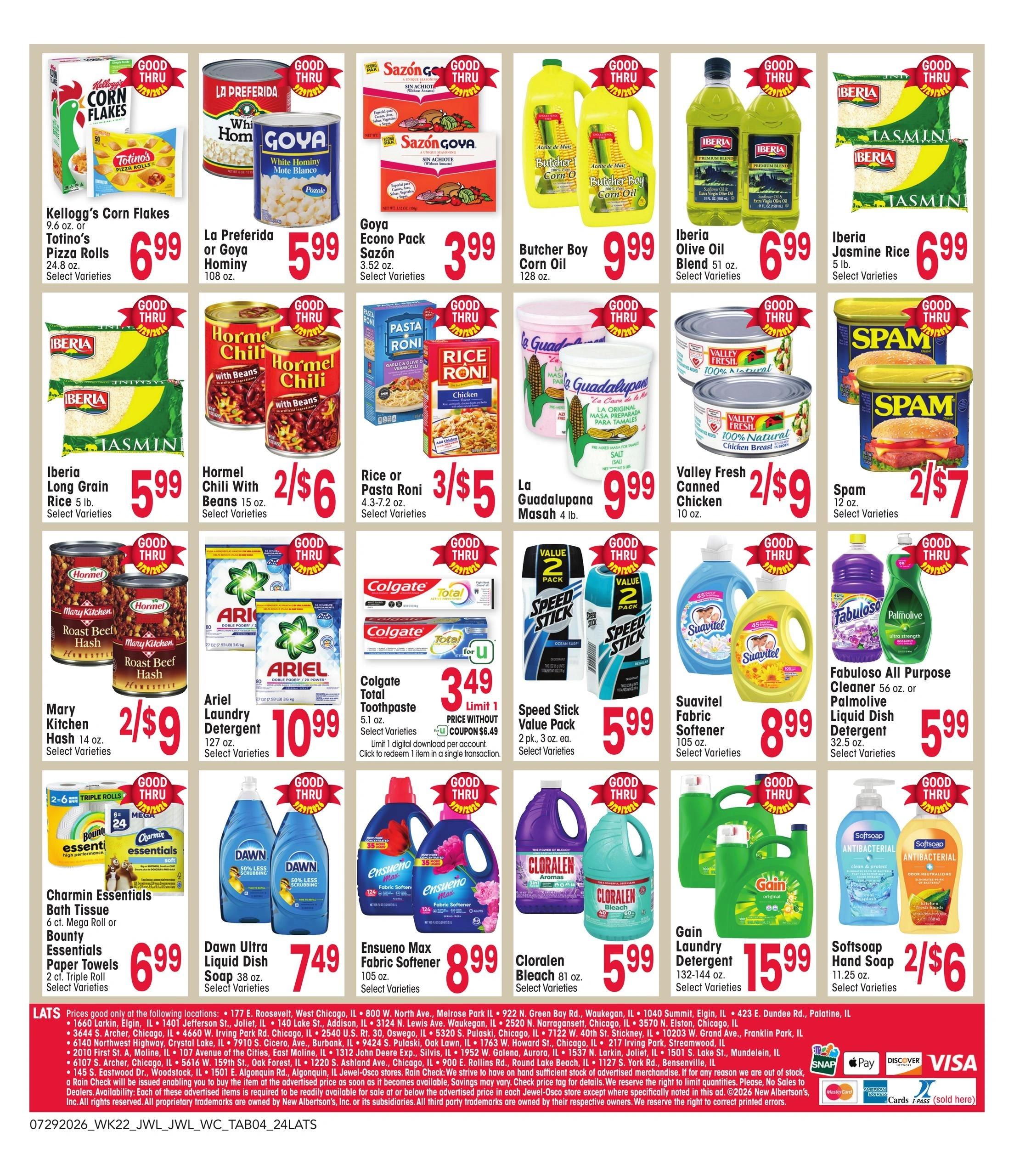 Jewel-Osco flyer page 4