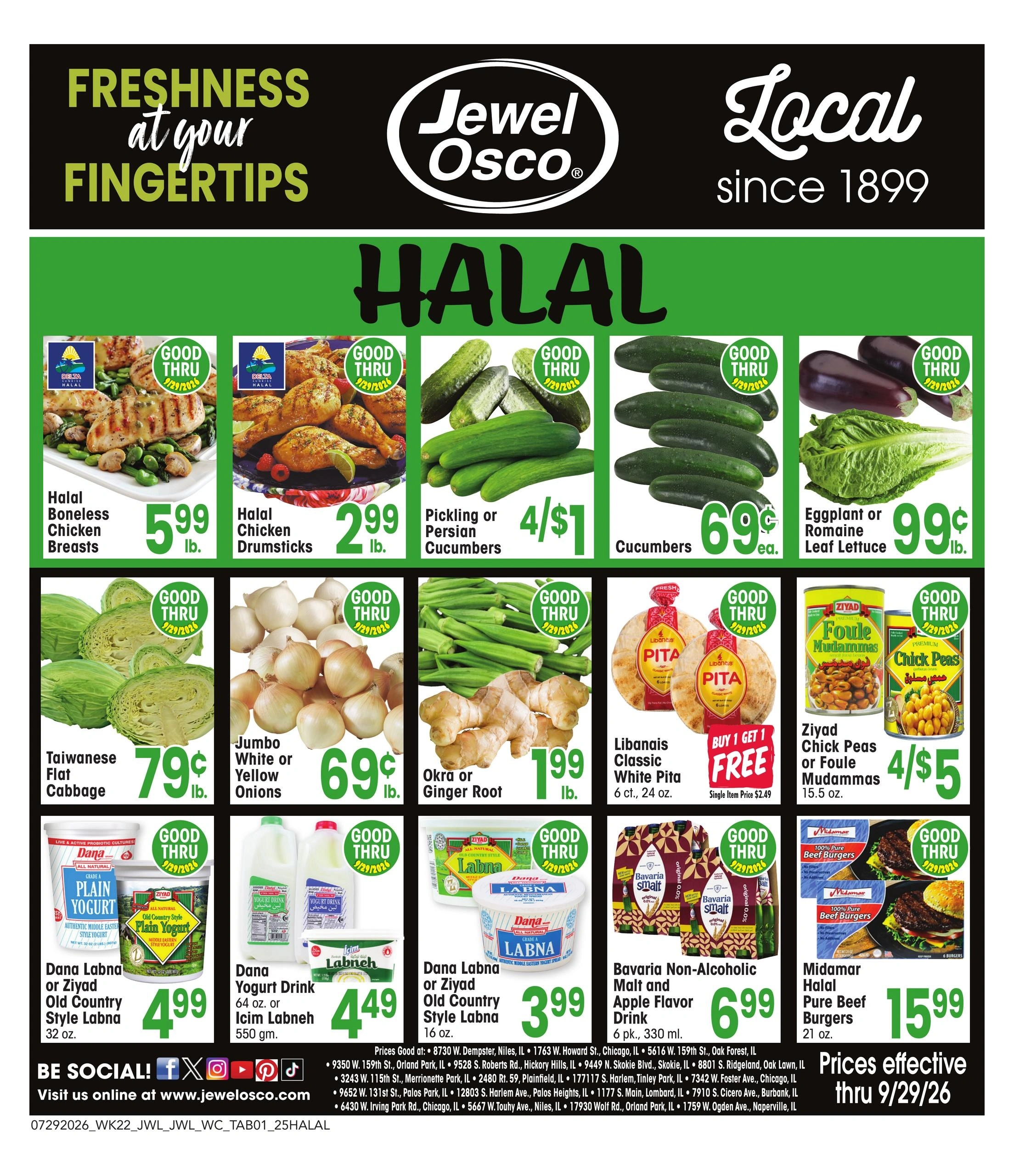 Jewel-Osco flyer page 1