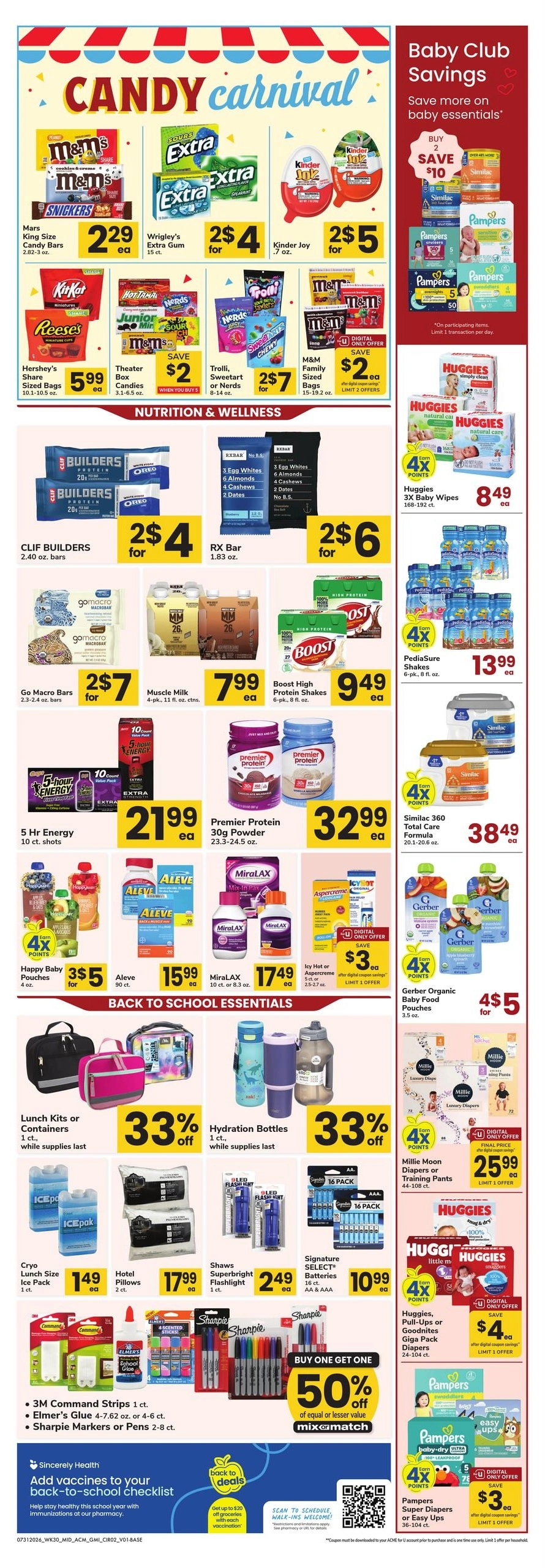 Acme Markets flyer page 2