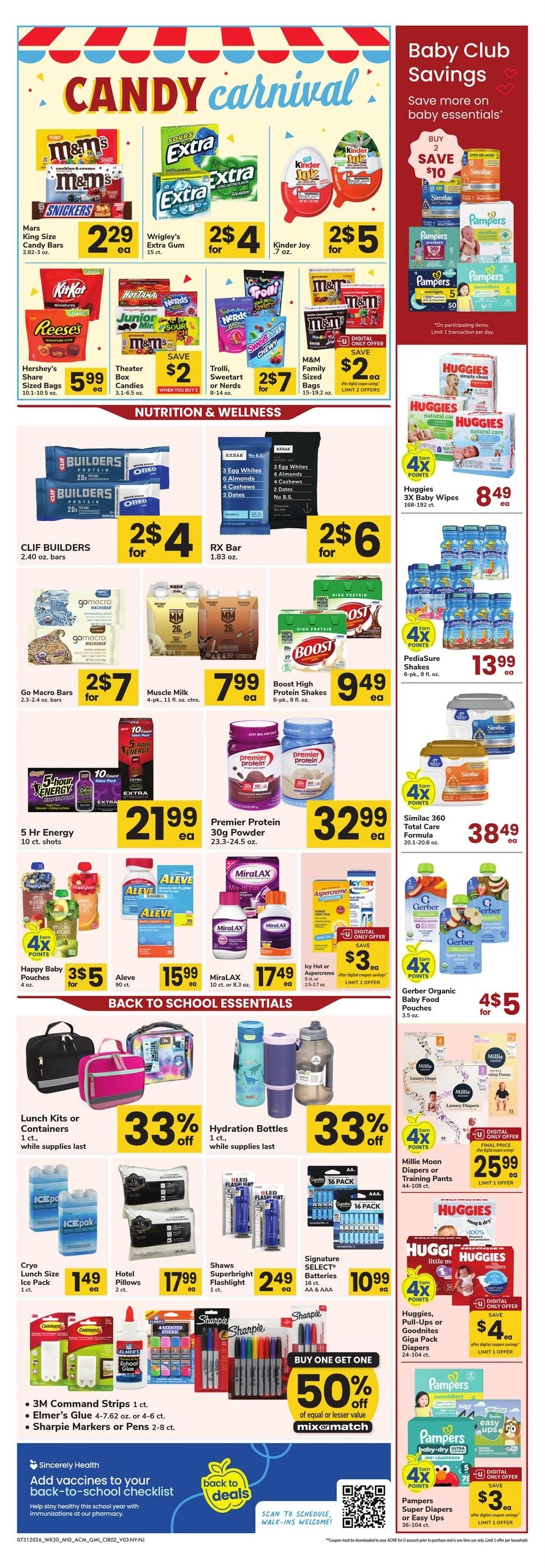Acme Markets flyer page 2