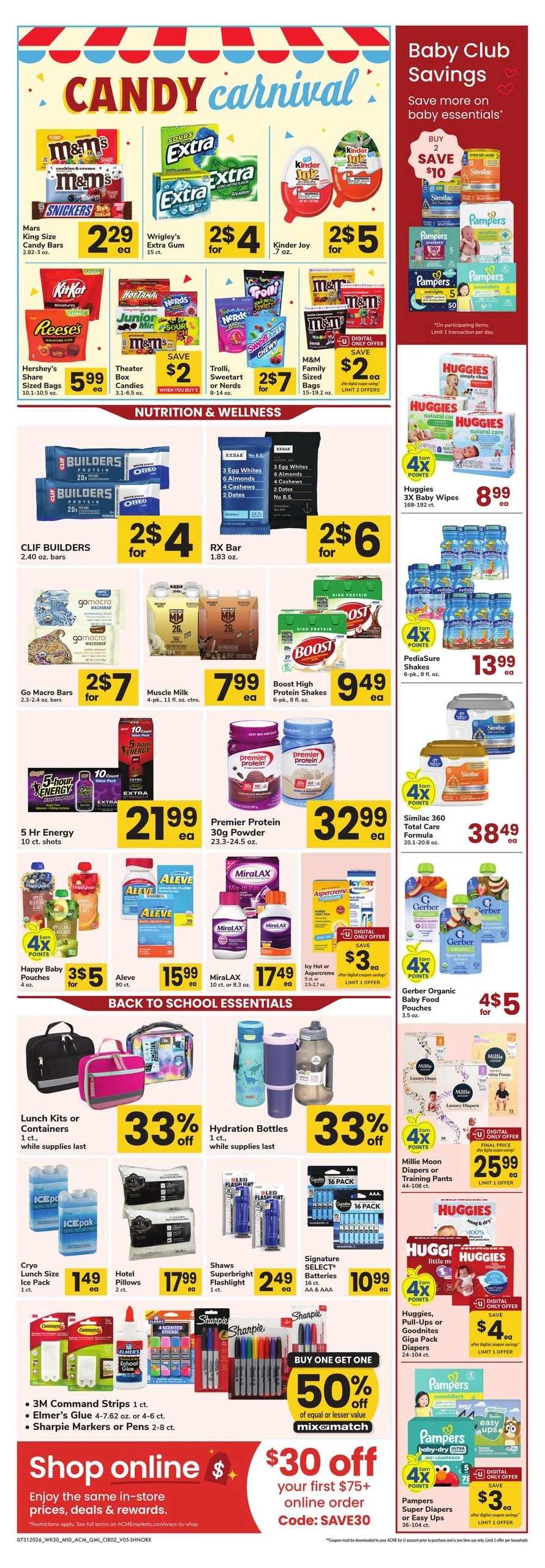 Acme Markets flyer page 2