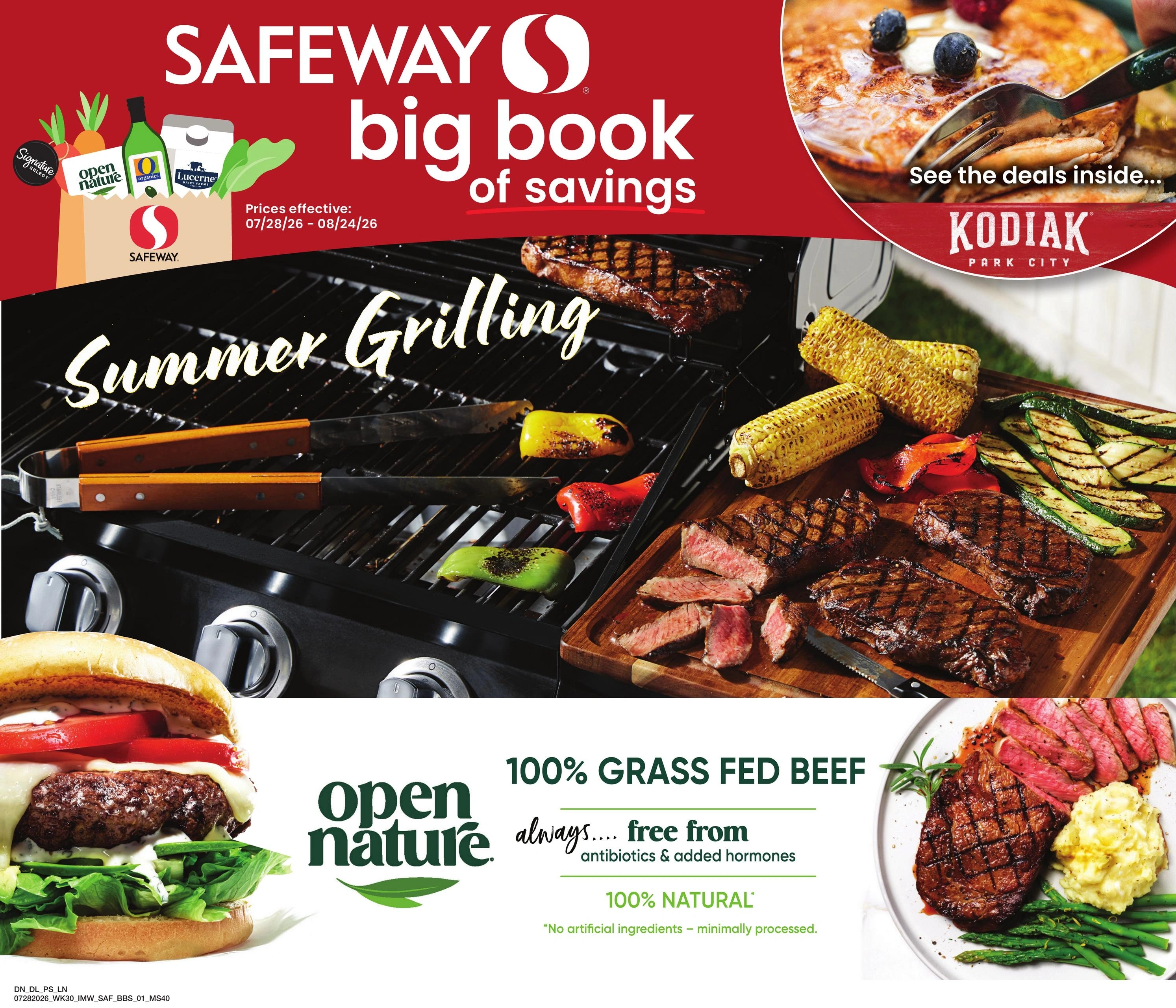 Safeway flyer page 1