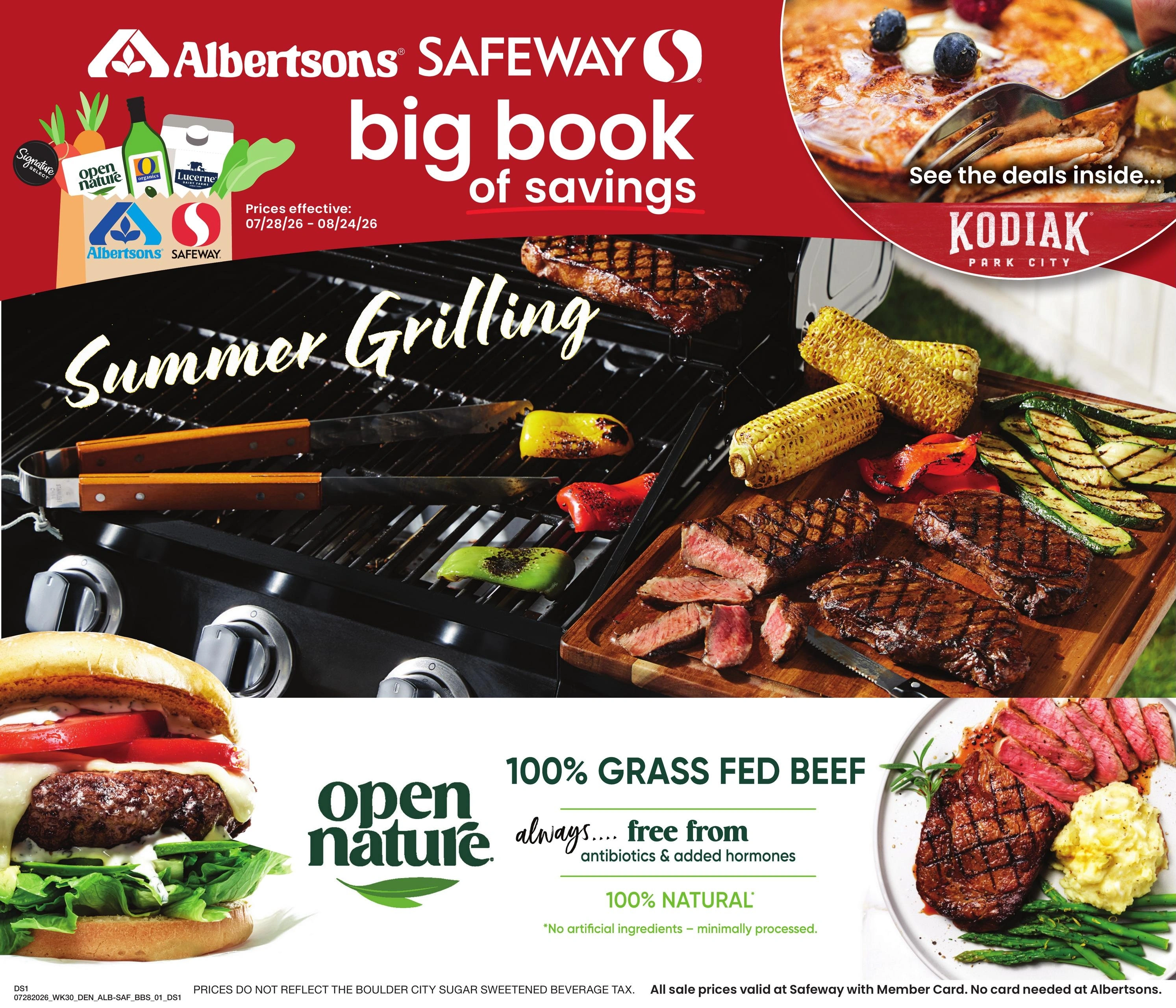Safeway flyer page 1
