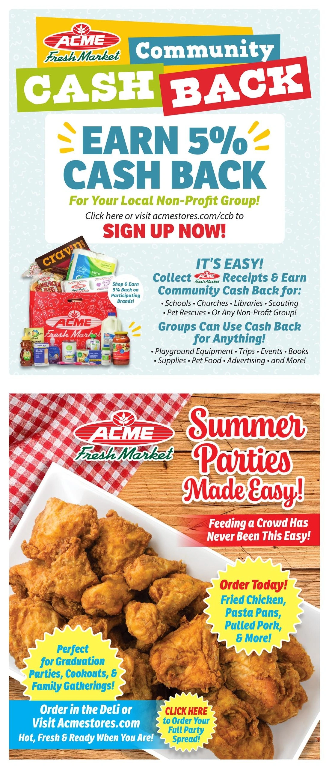 Acme Fresh Market flyer page 8