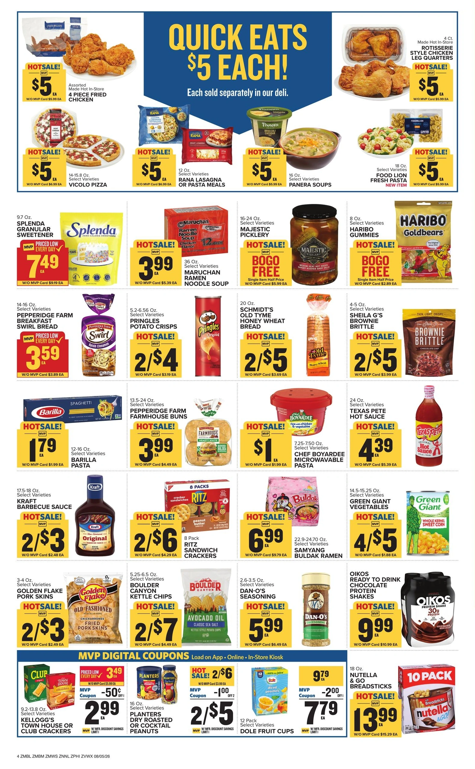 Food Lion flyer page 6