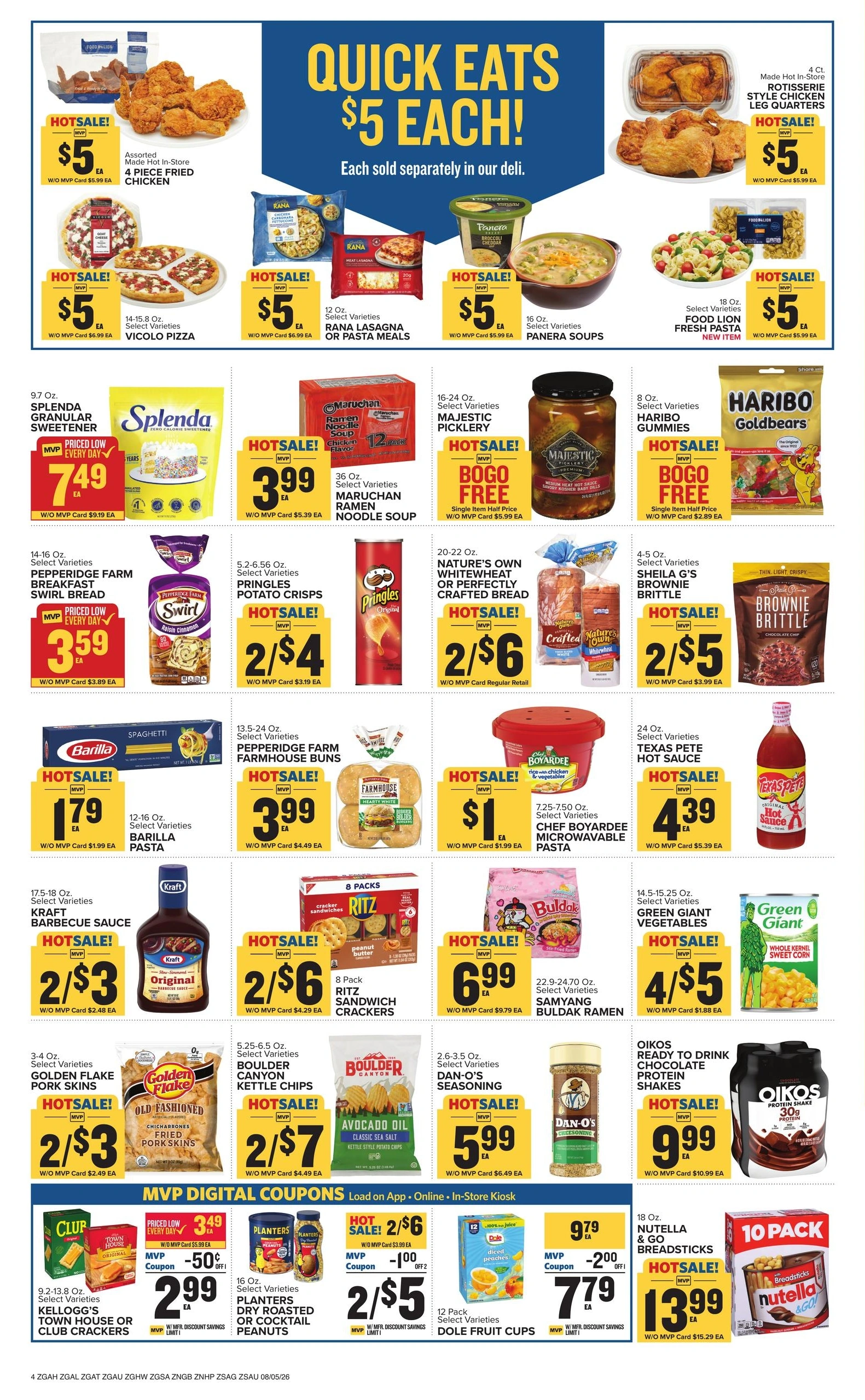 Food Lion flyer page 6