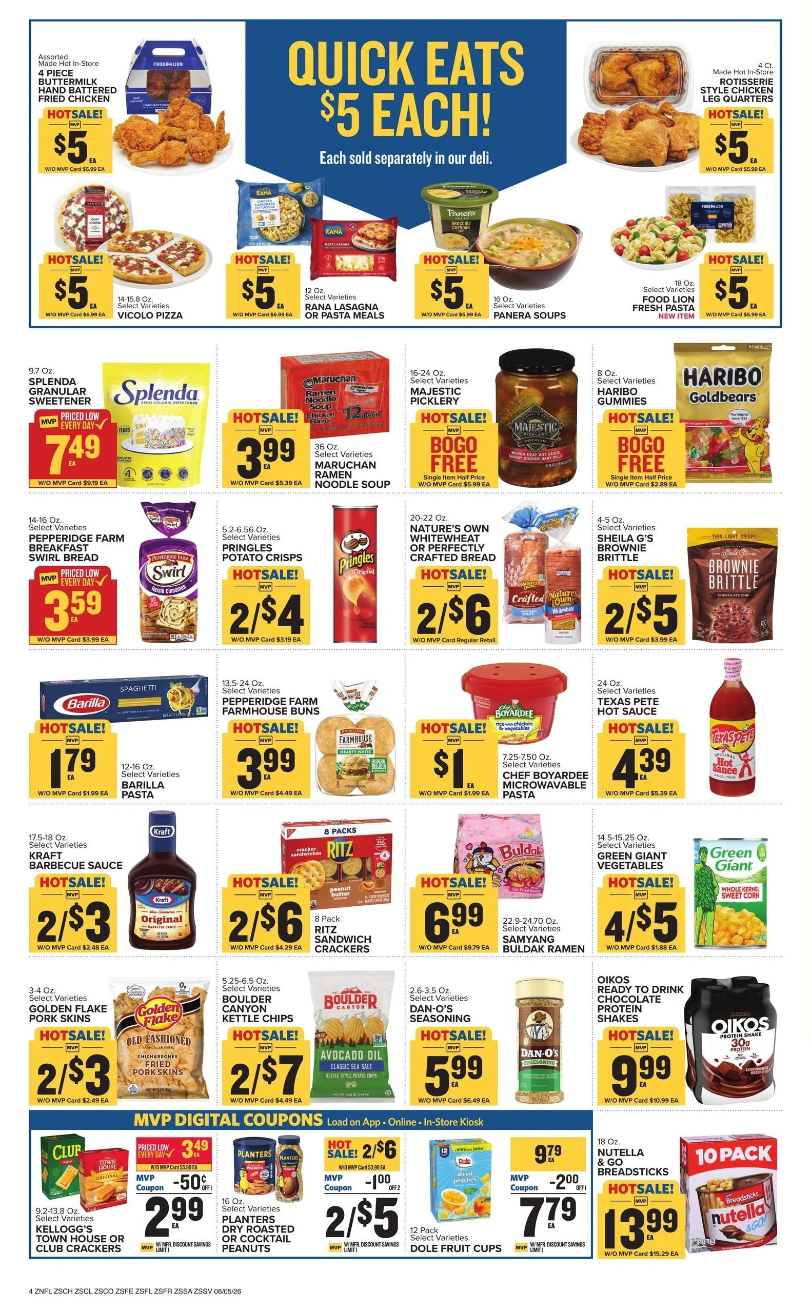 Food Lion flyer page 6