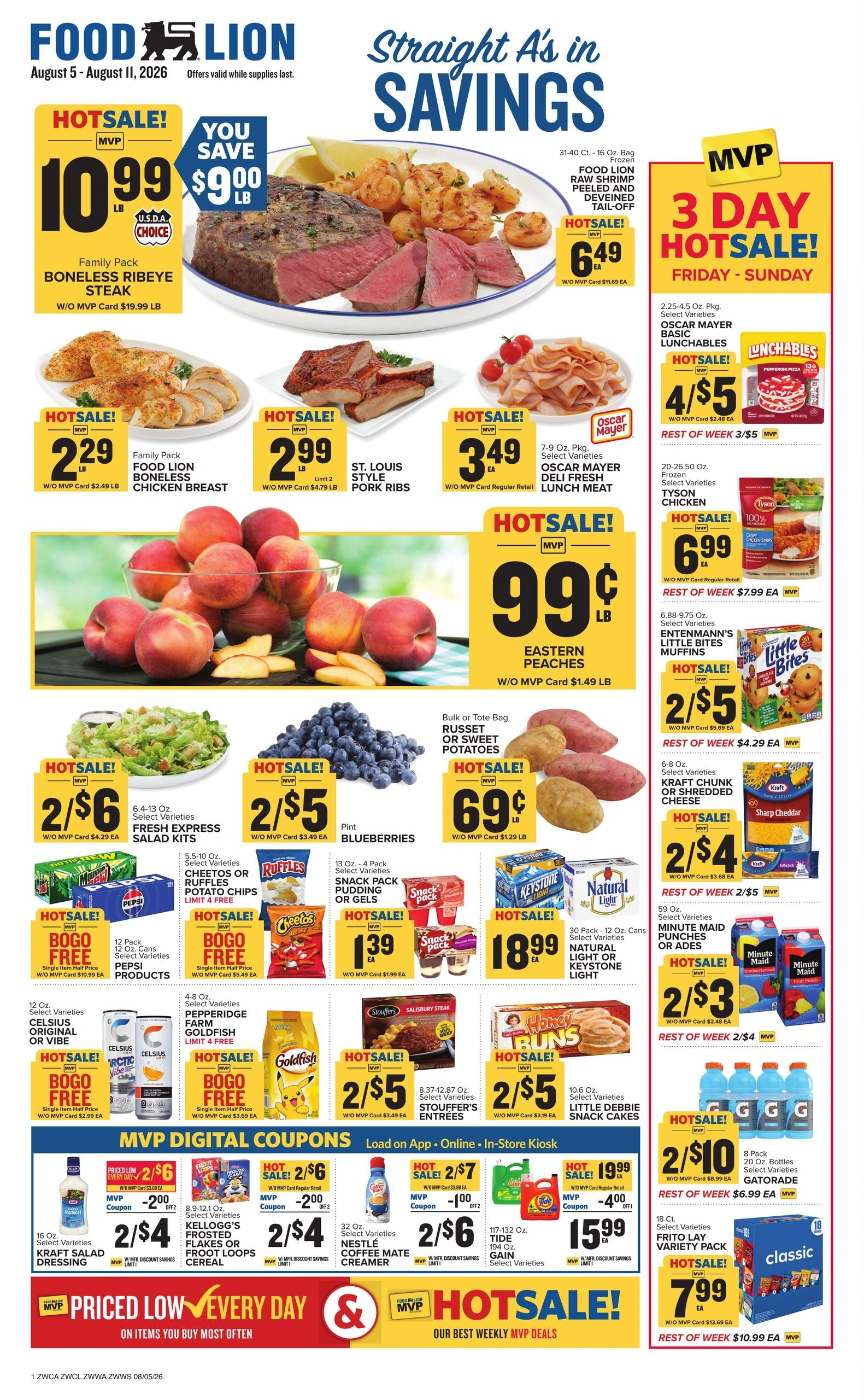 Food Lion flyer page 1
