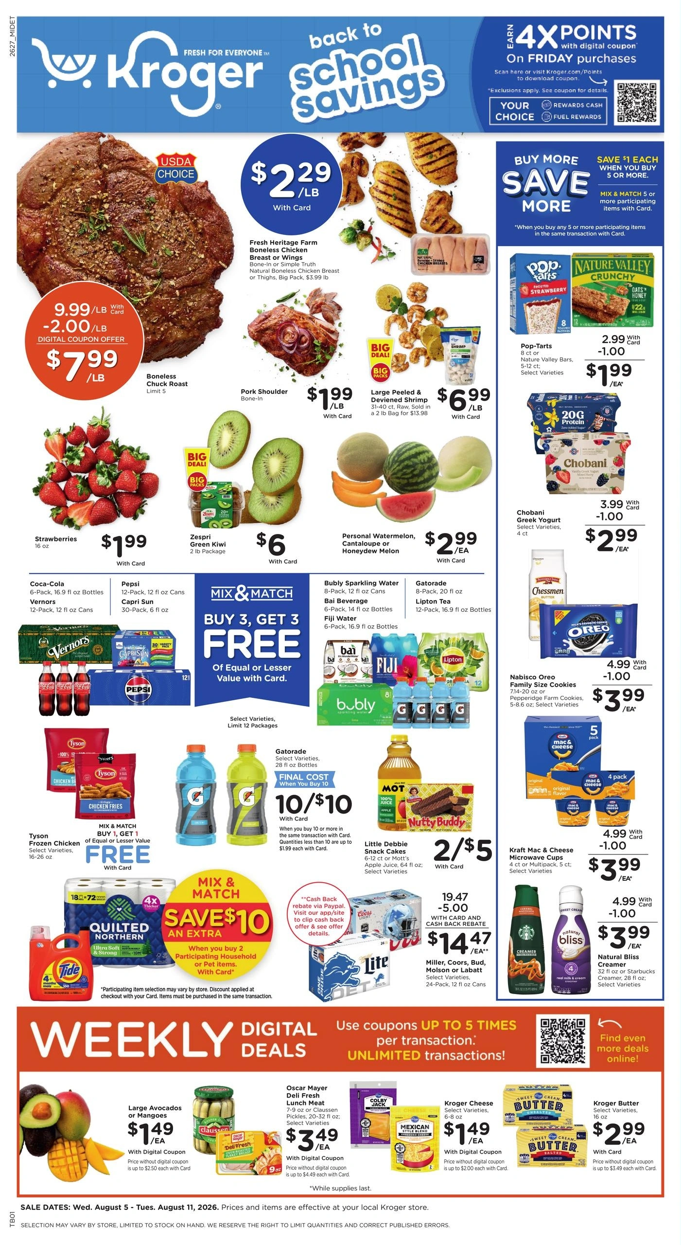 Kroger flyer page 1