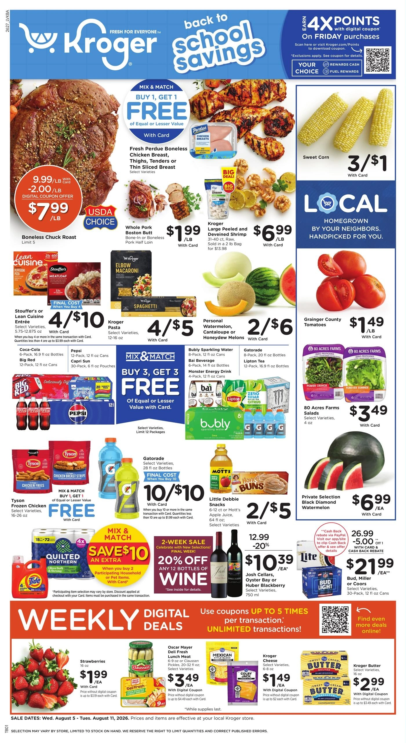 Kroger flyer page 1