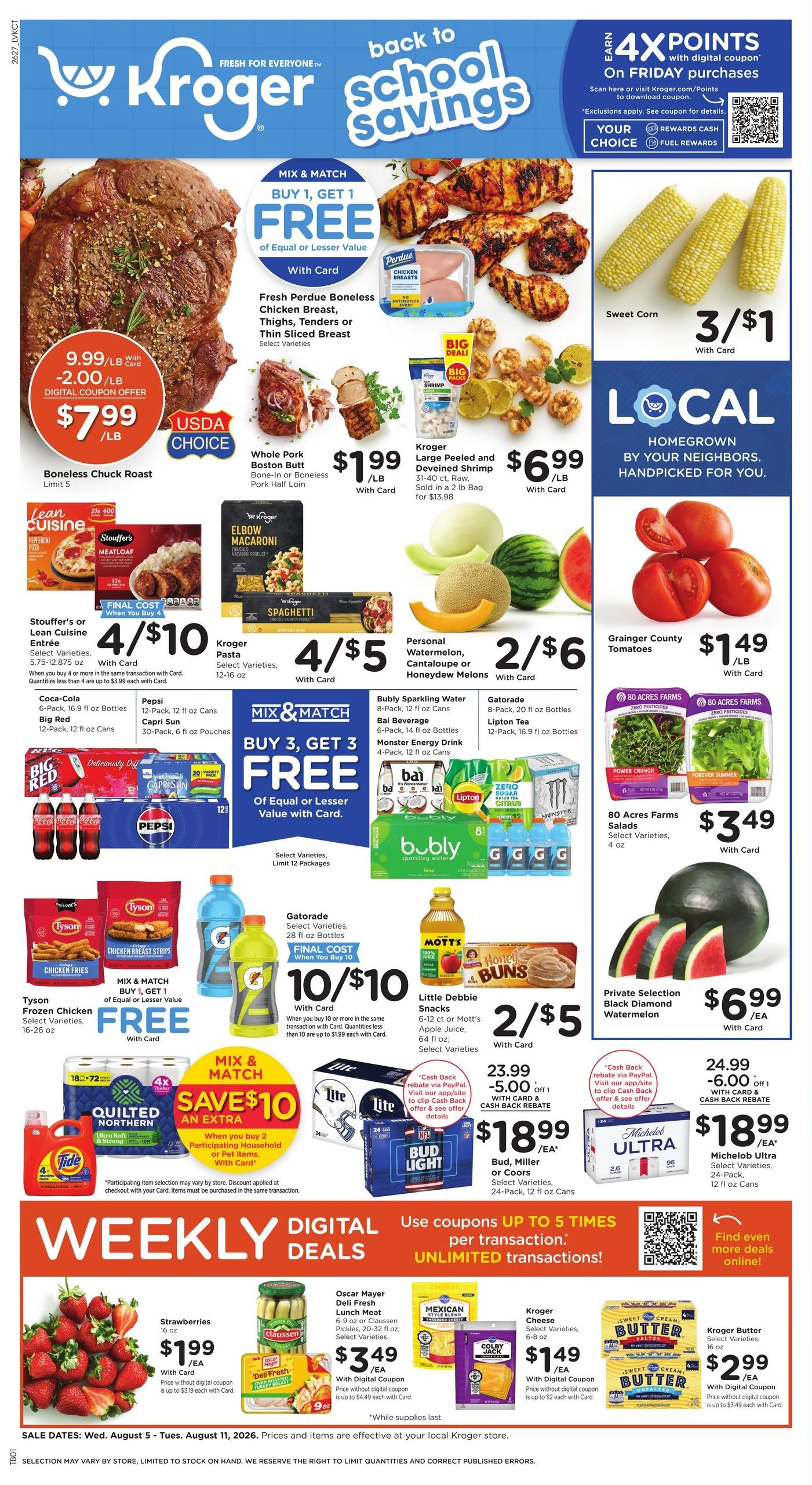 Kroger flyer page 1