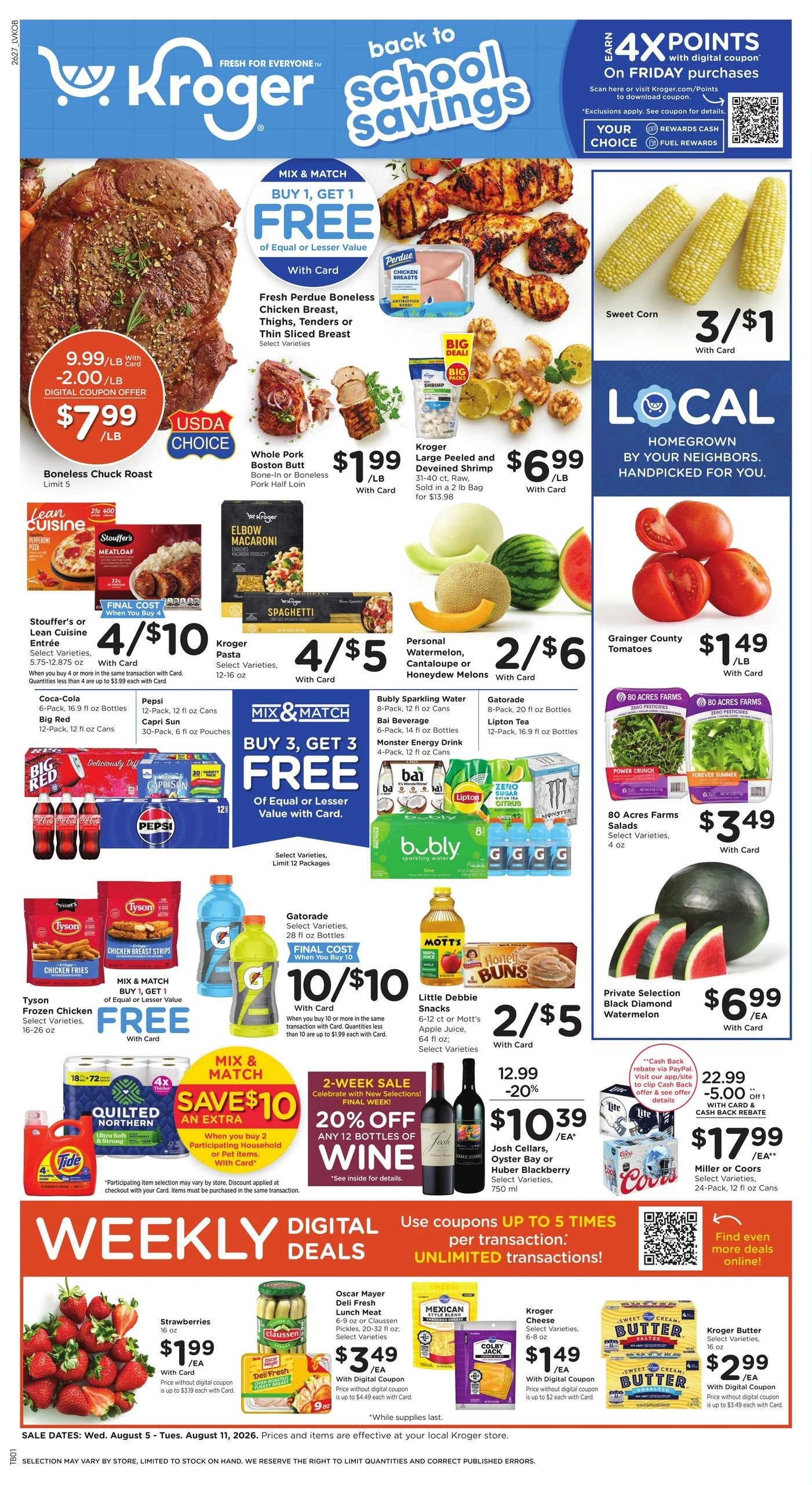 Kroger flyer page 1