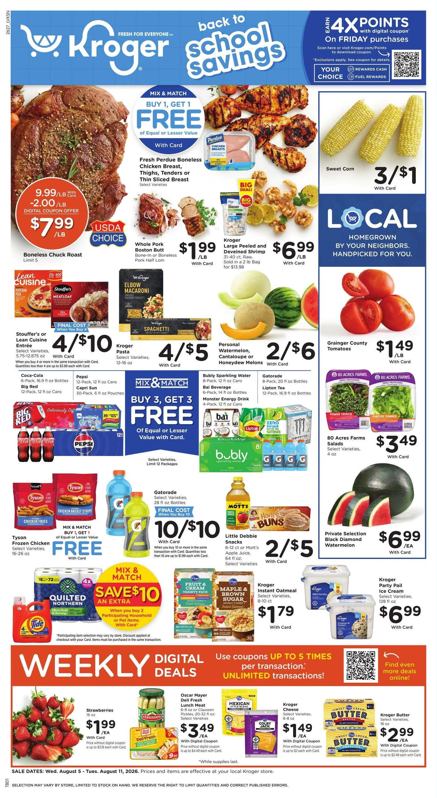 Kroger flyer page 1