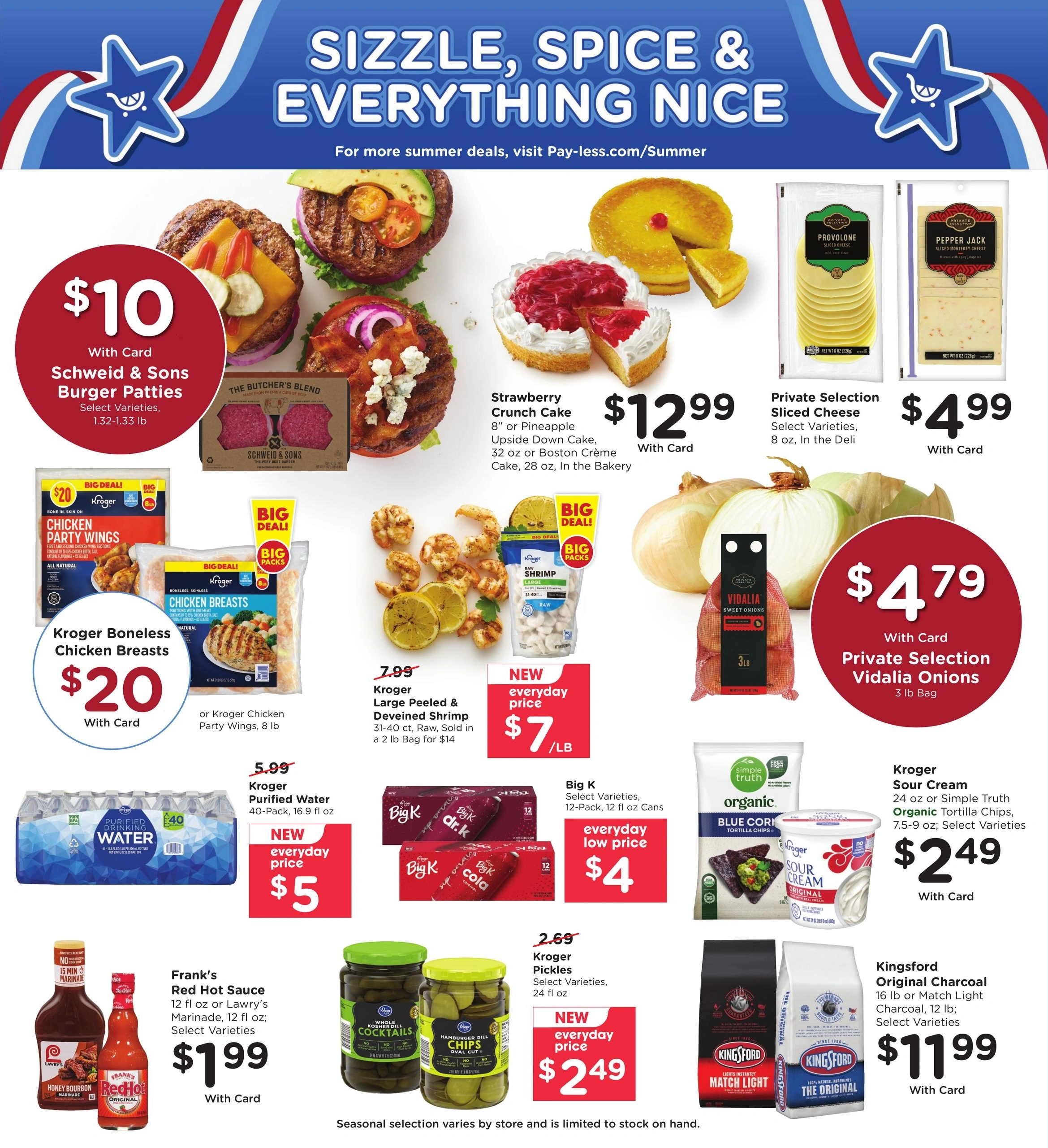 Pay Less Super Markets flyer page 6