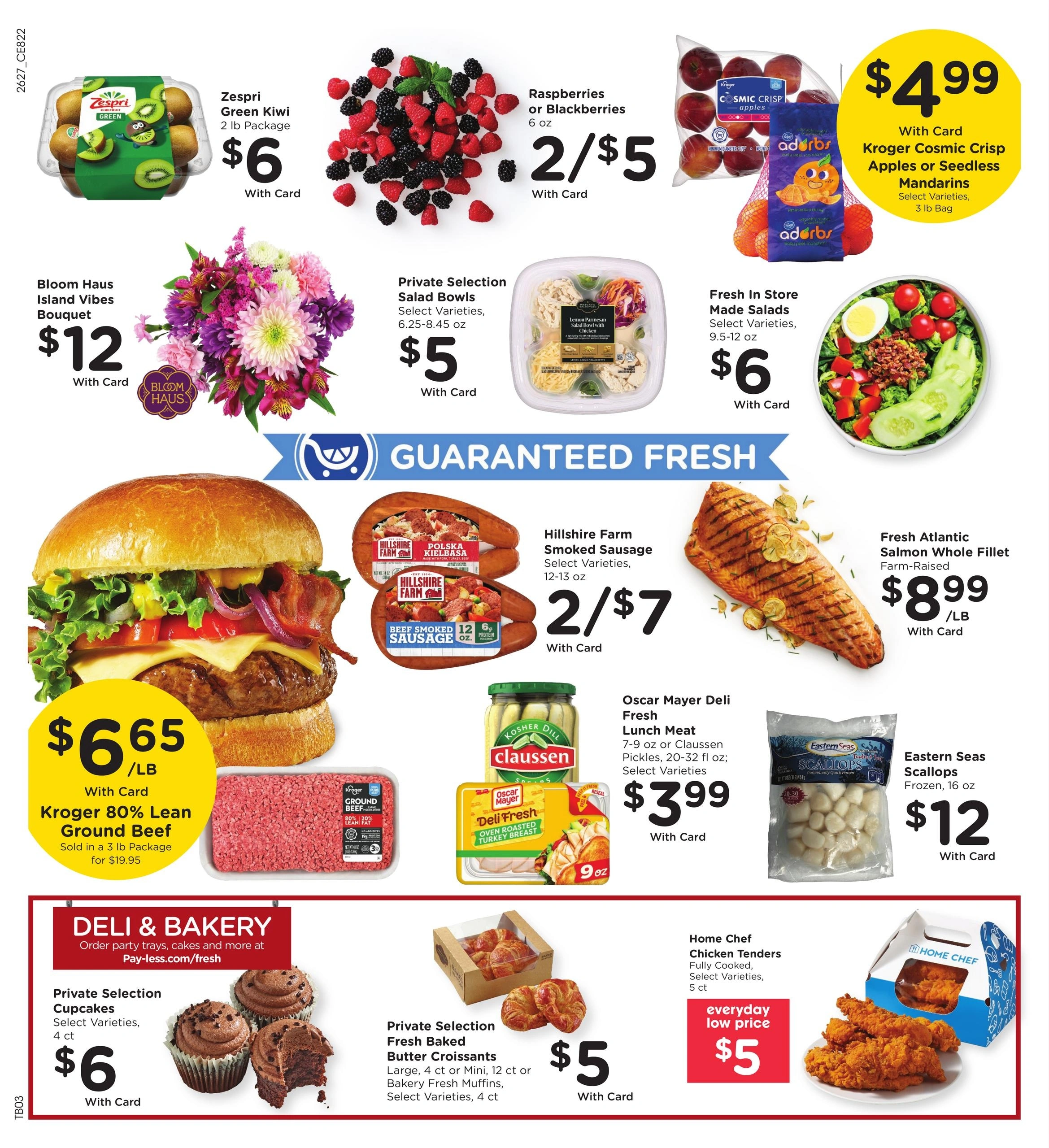 Pay Less Super Markets flyer page 8