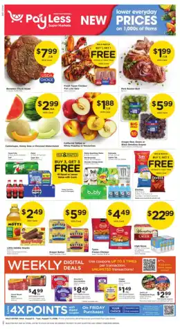 Pay Less Super Markets Weekly Ad