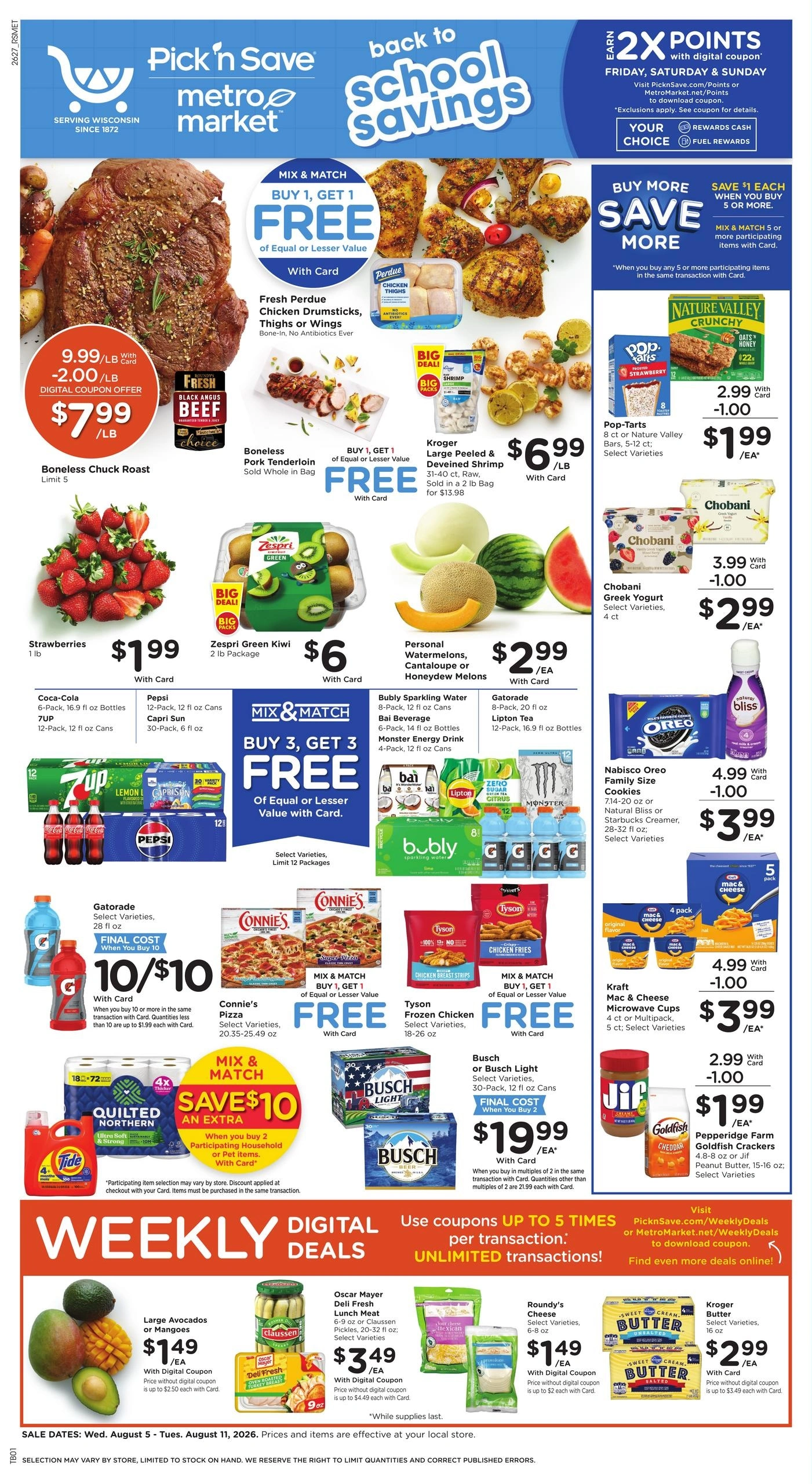 Pick N Save flyer page 1