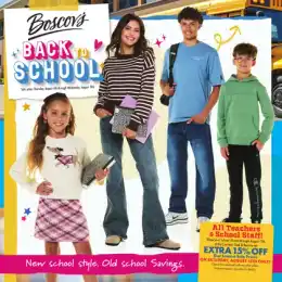 Boscov's Back to School