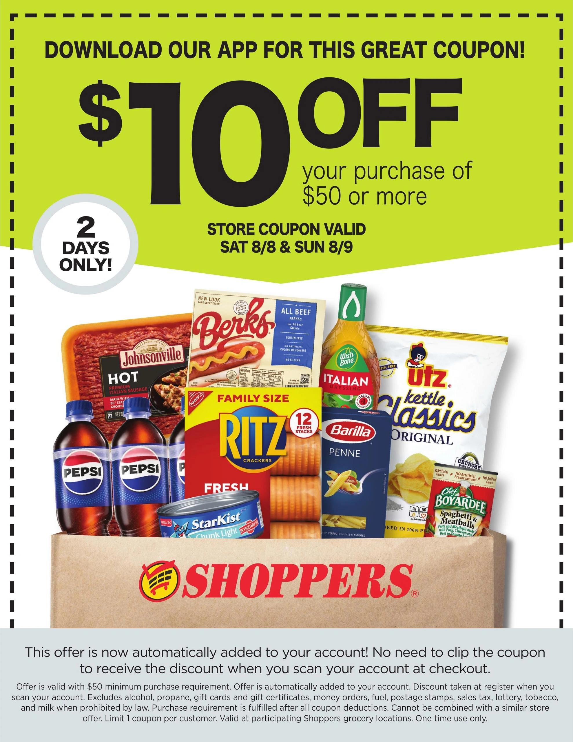 Shoppers flyer page 2