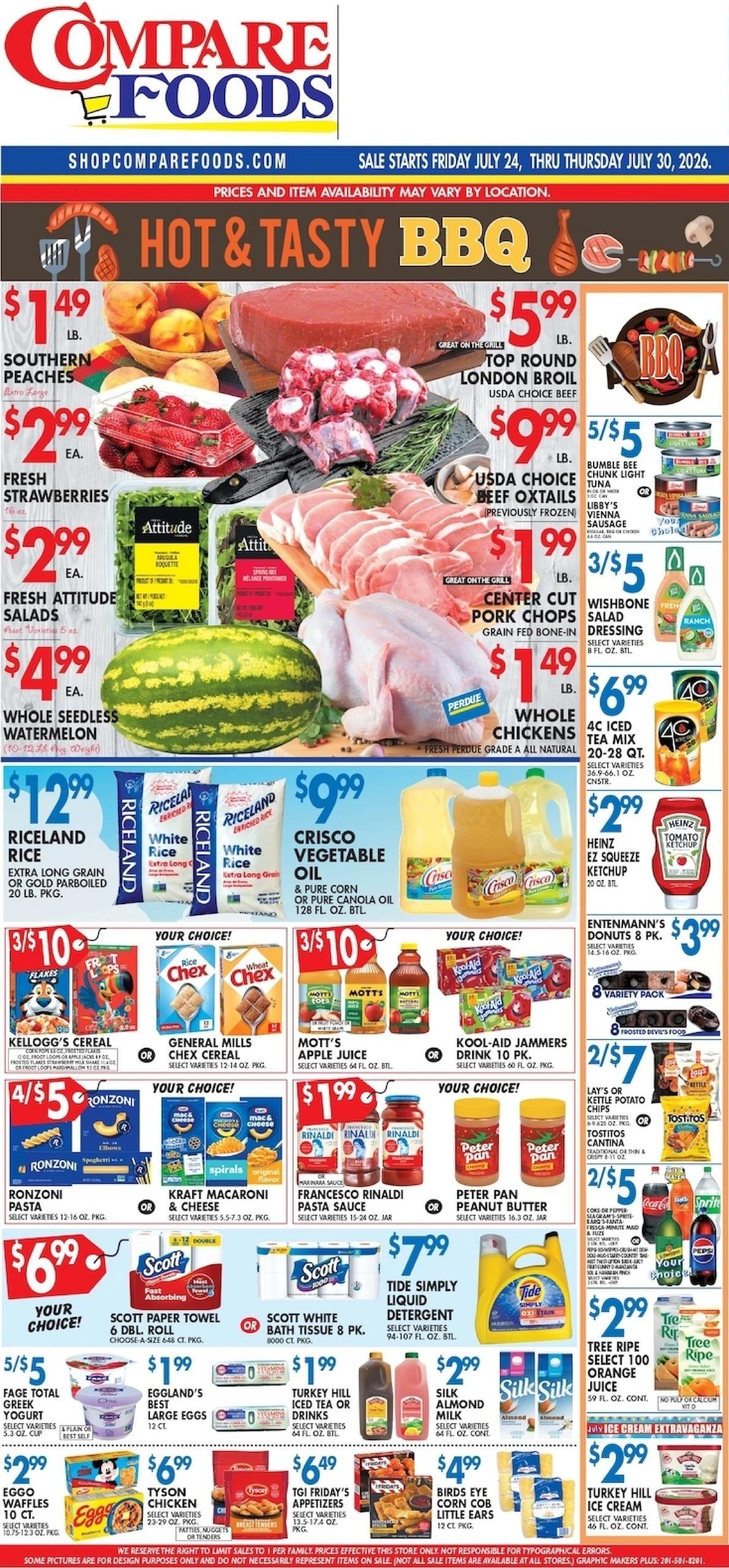 Shop Compare Foods flyer page 1