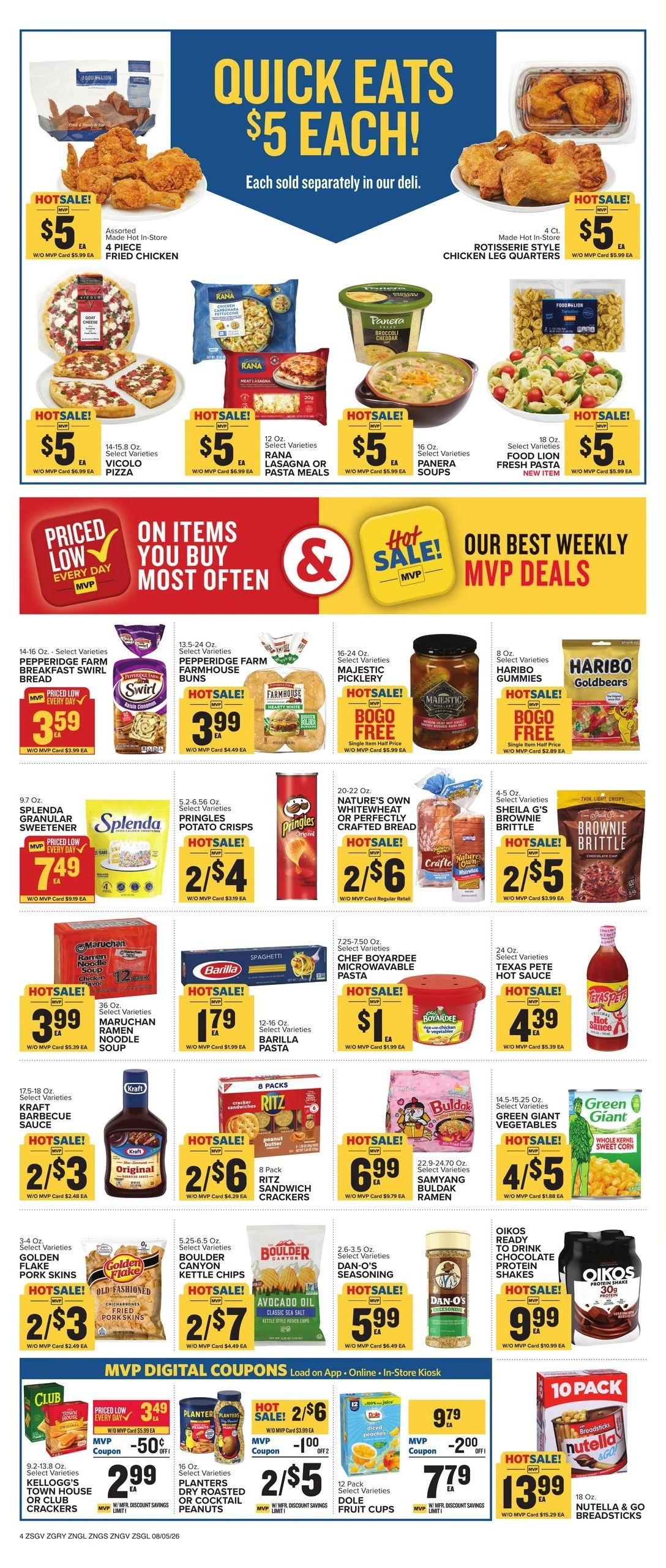 Food Lion flyer page 6