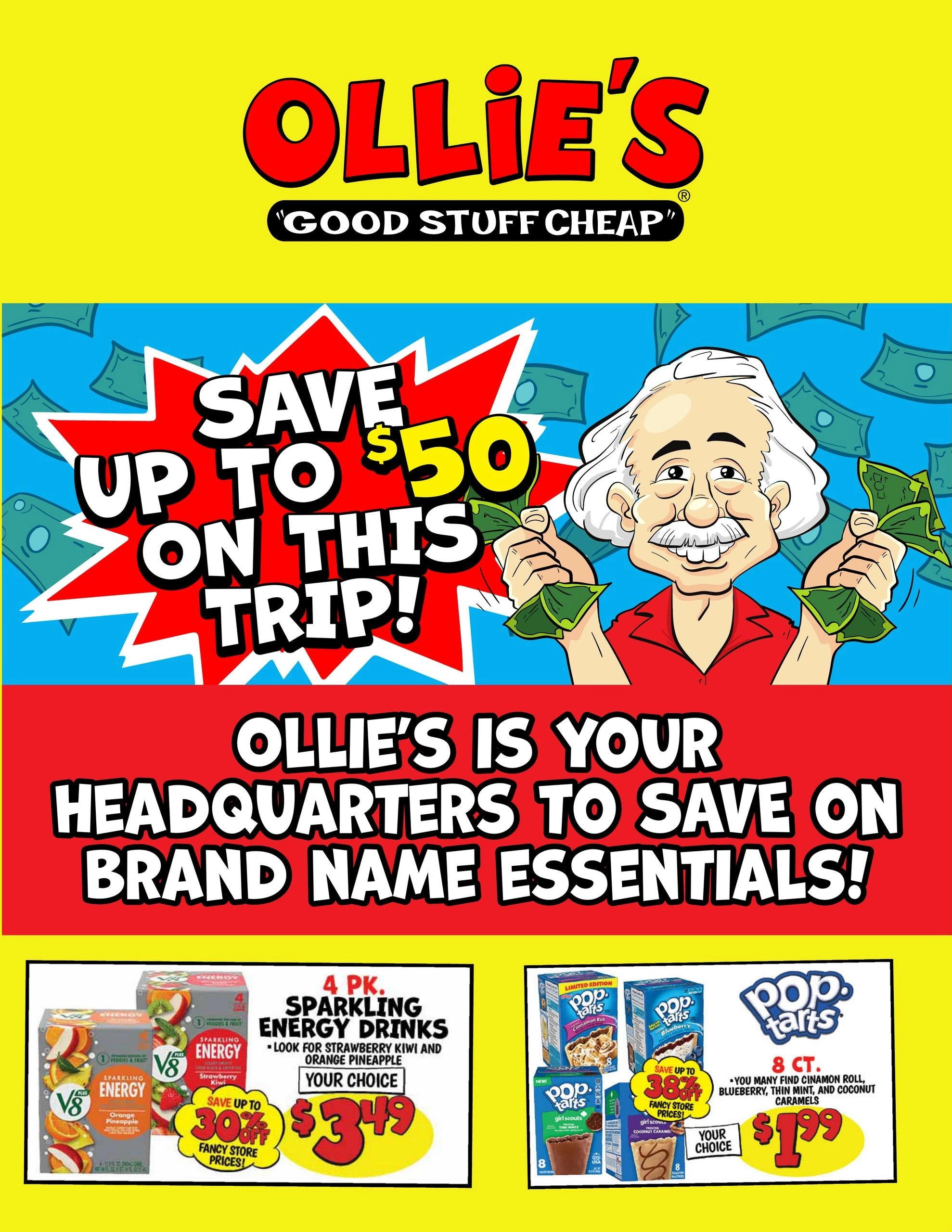 Ollie's Bargain Outlet flyer page 1