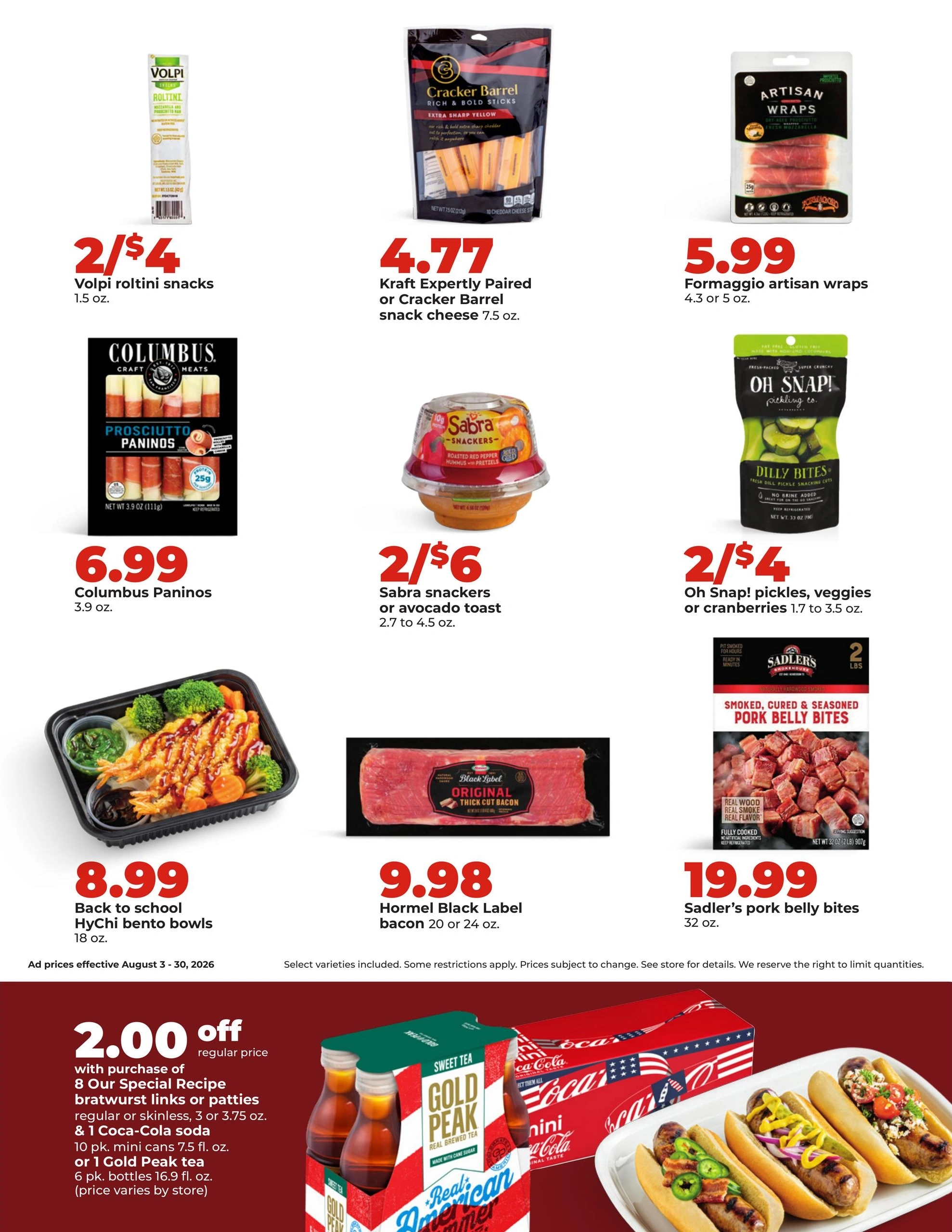 Hy-Vee flyer page 20