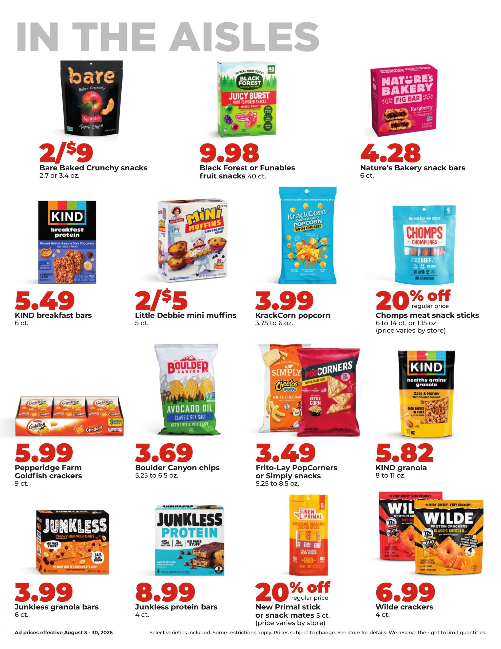 Hy-Vee flyer page 21