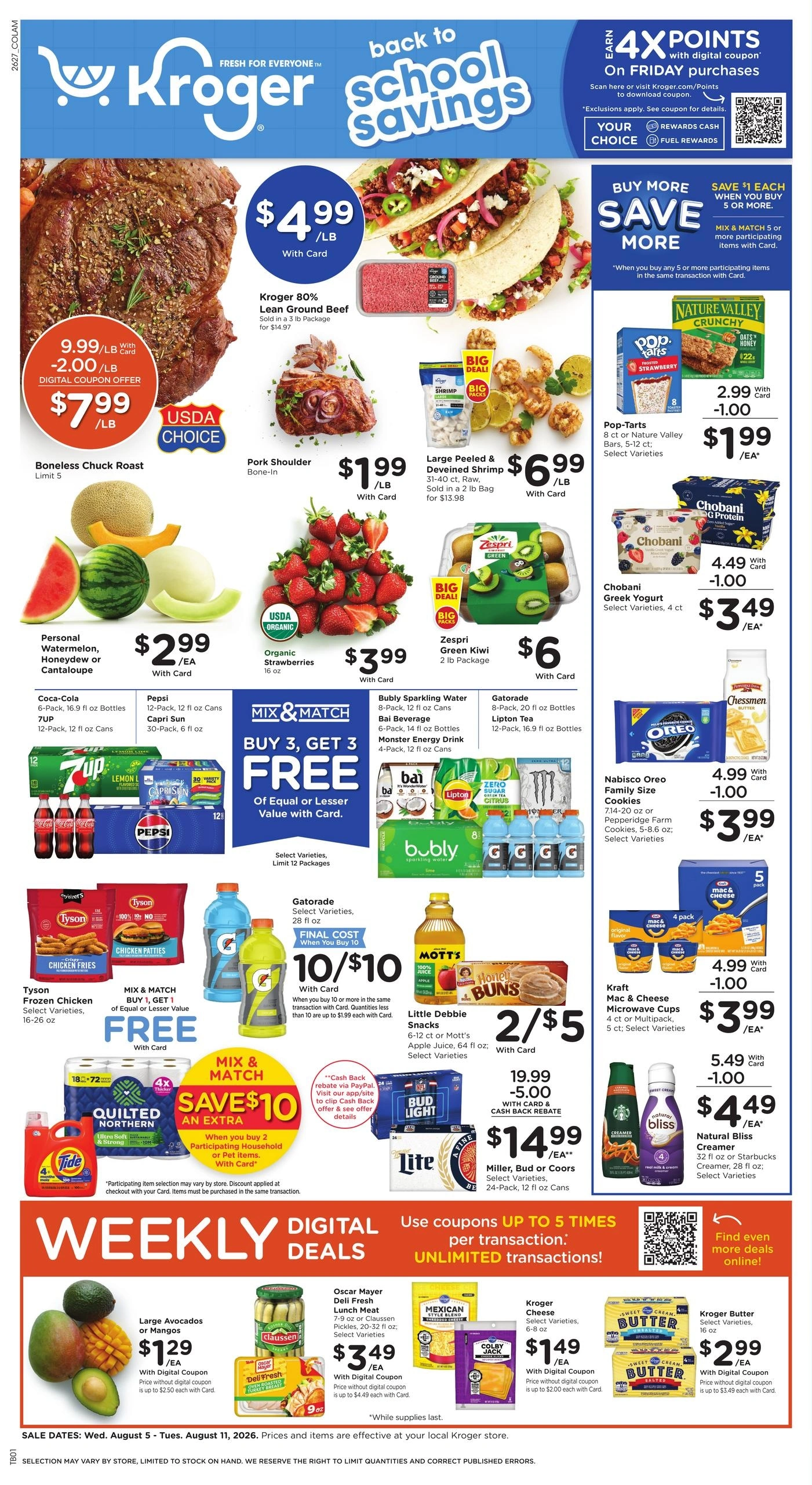 Kroger flyer page 1