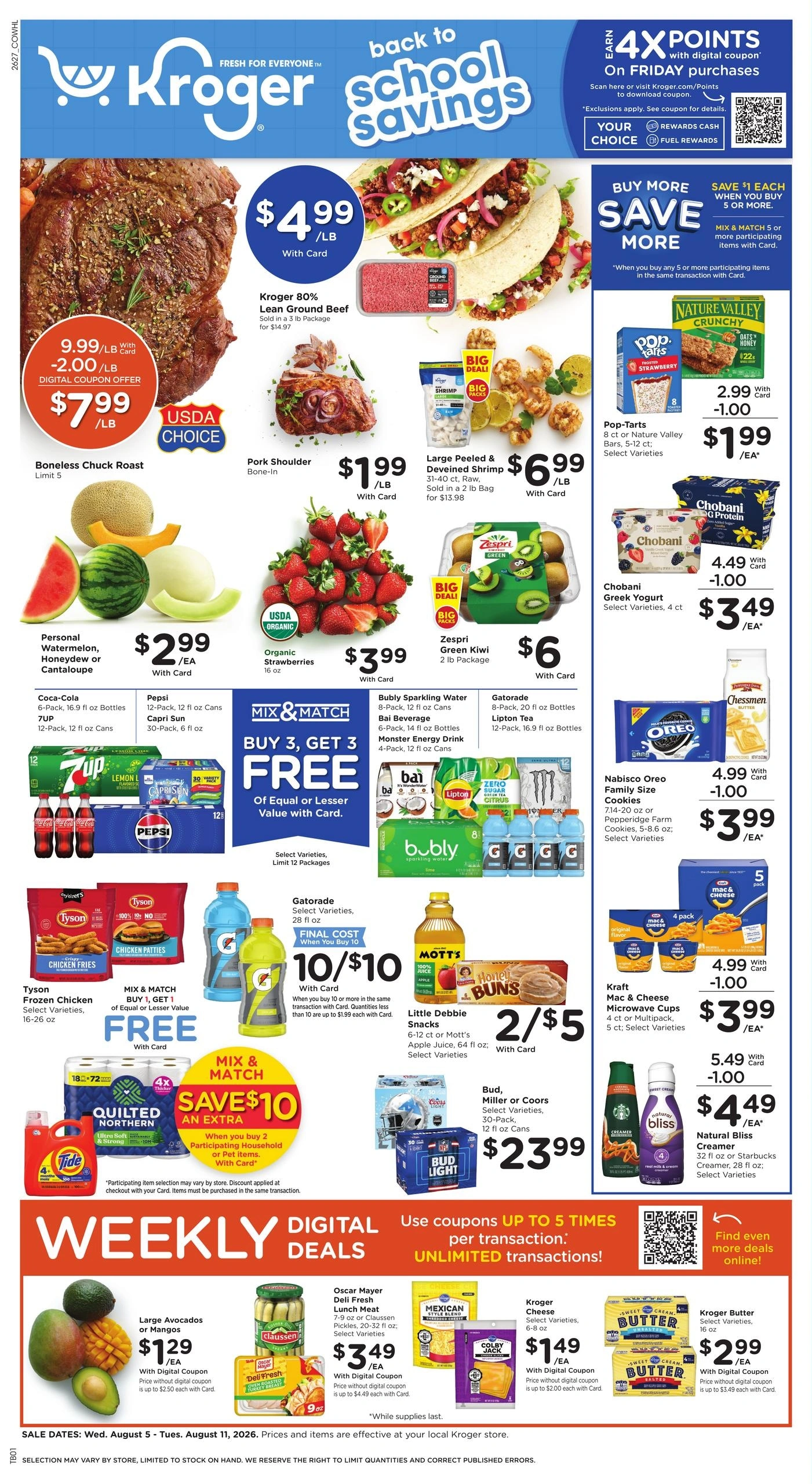 Kroger flyer page 1