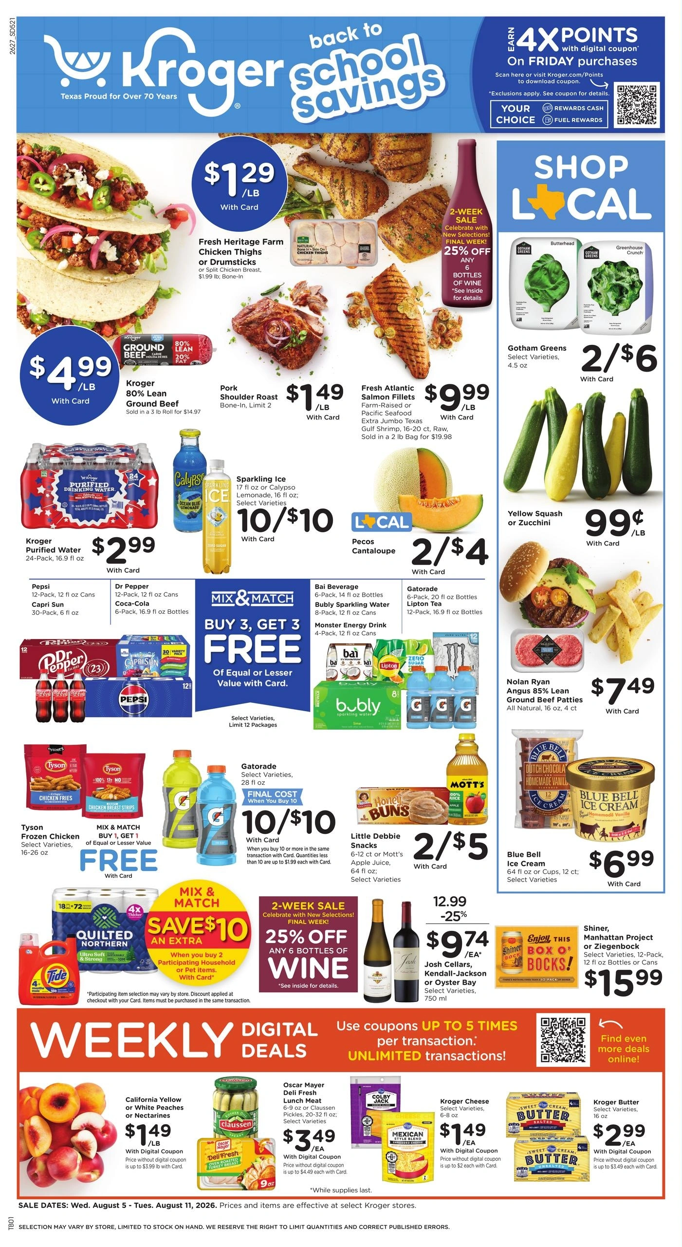 Kroger flyer page 1