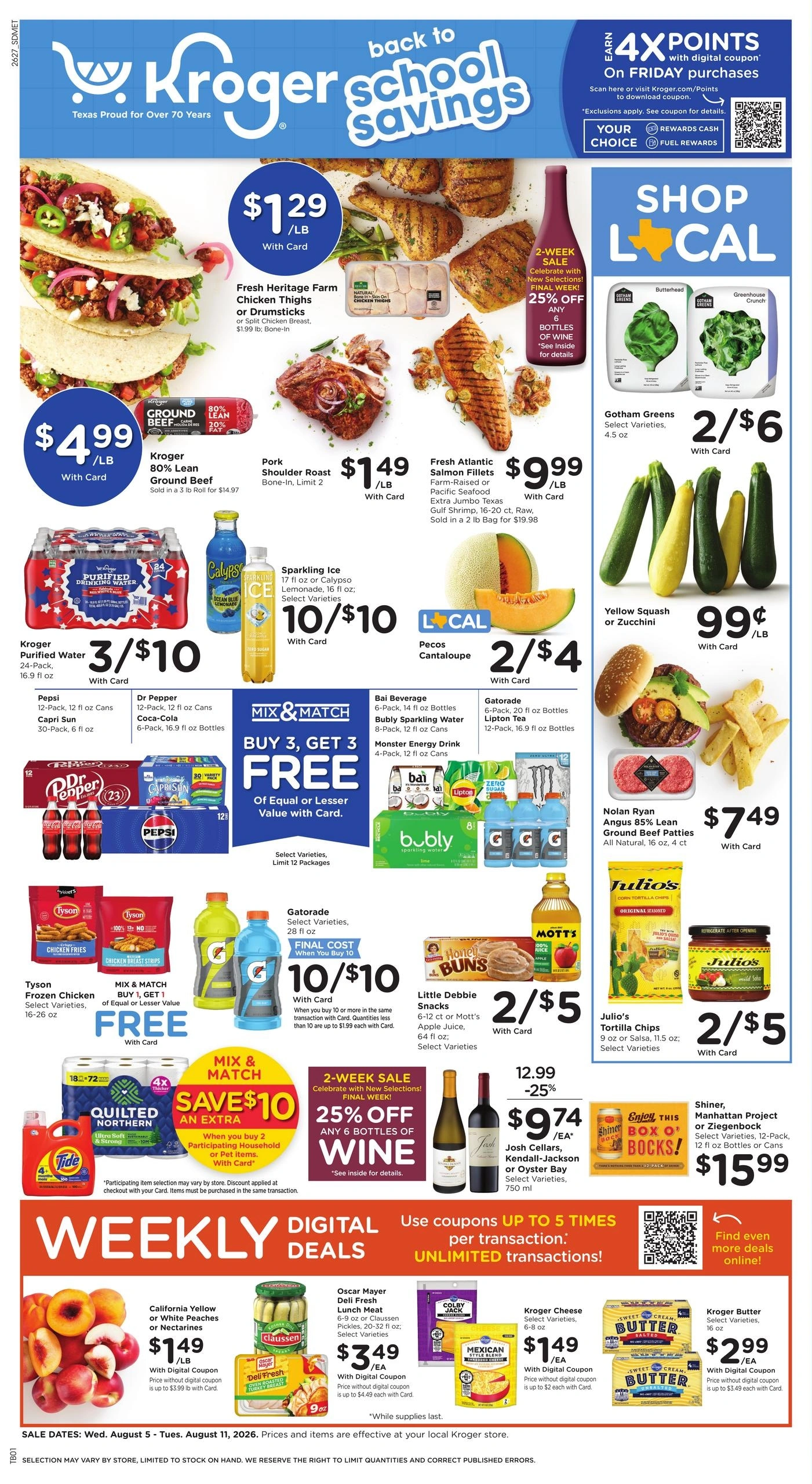Kroger flyer page 1