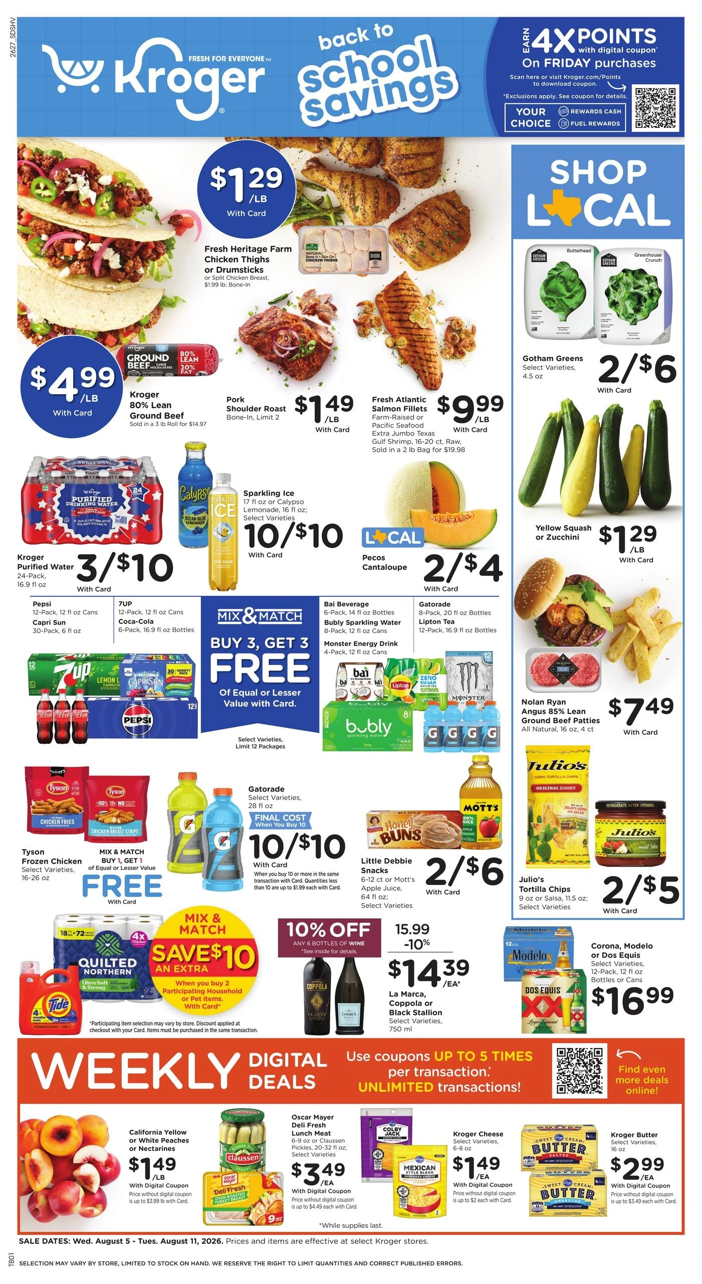 Kroger flyer page 1