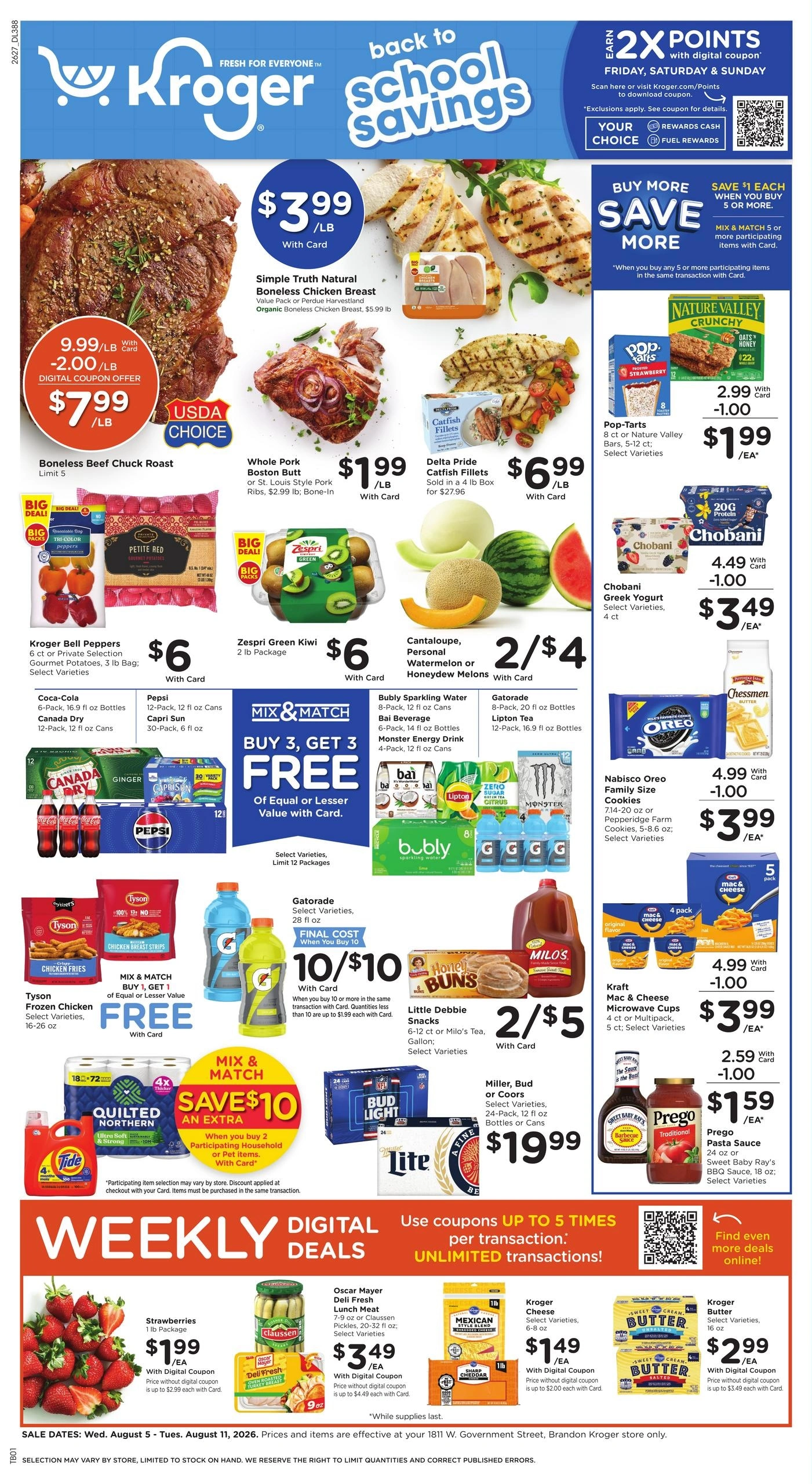 Kroger flyer page 1