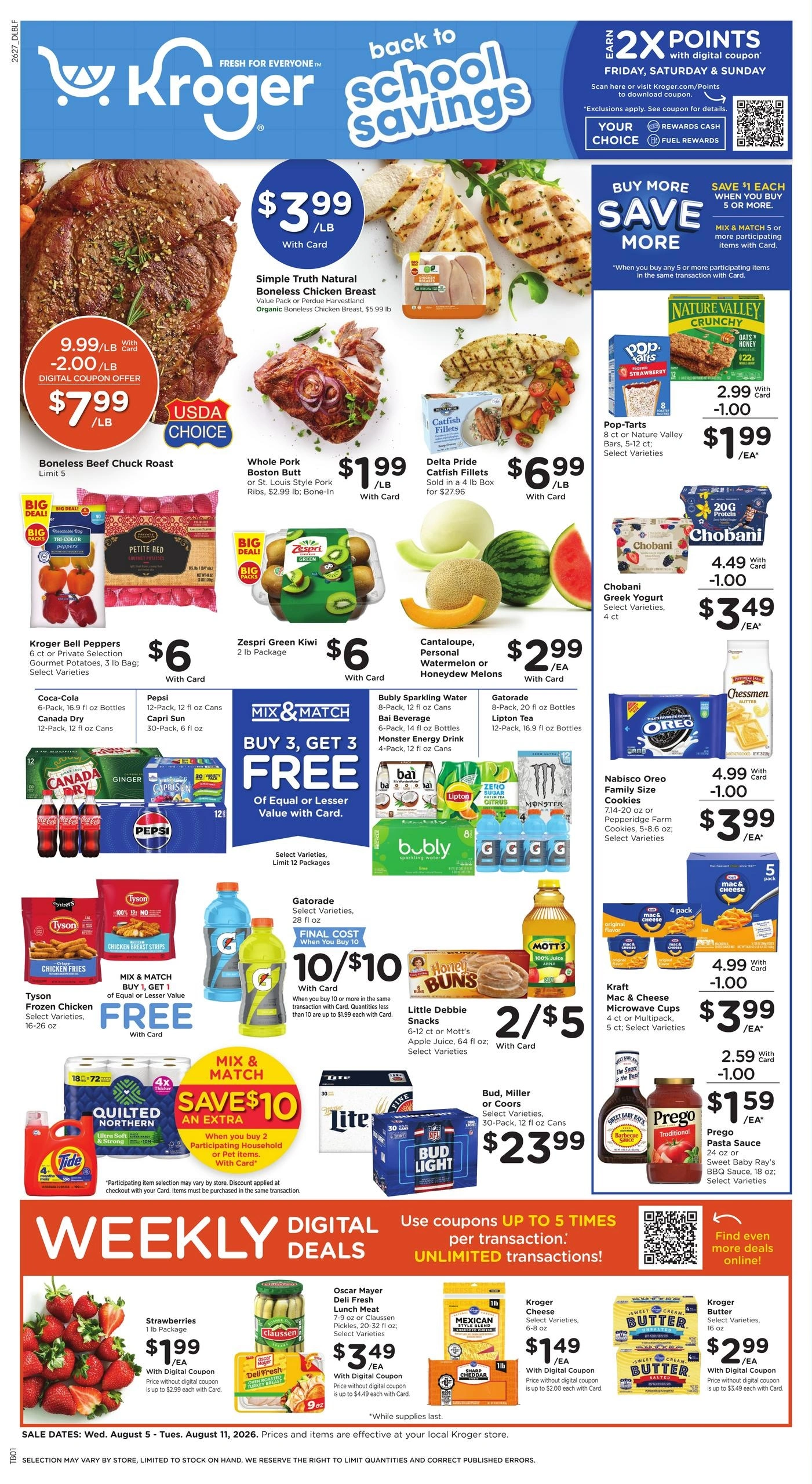 Kroger flyer page 1