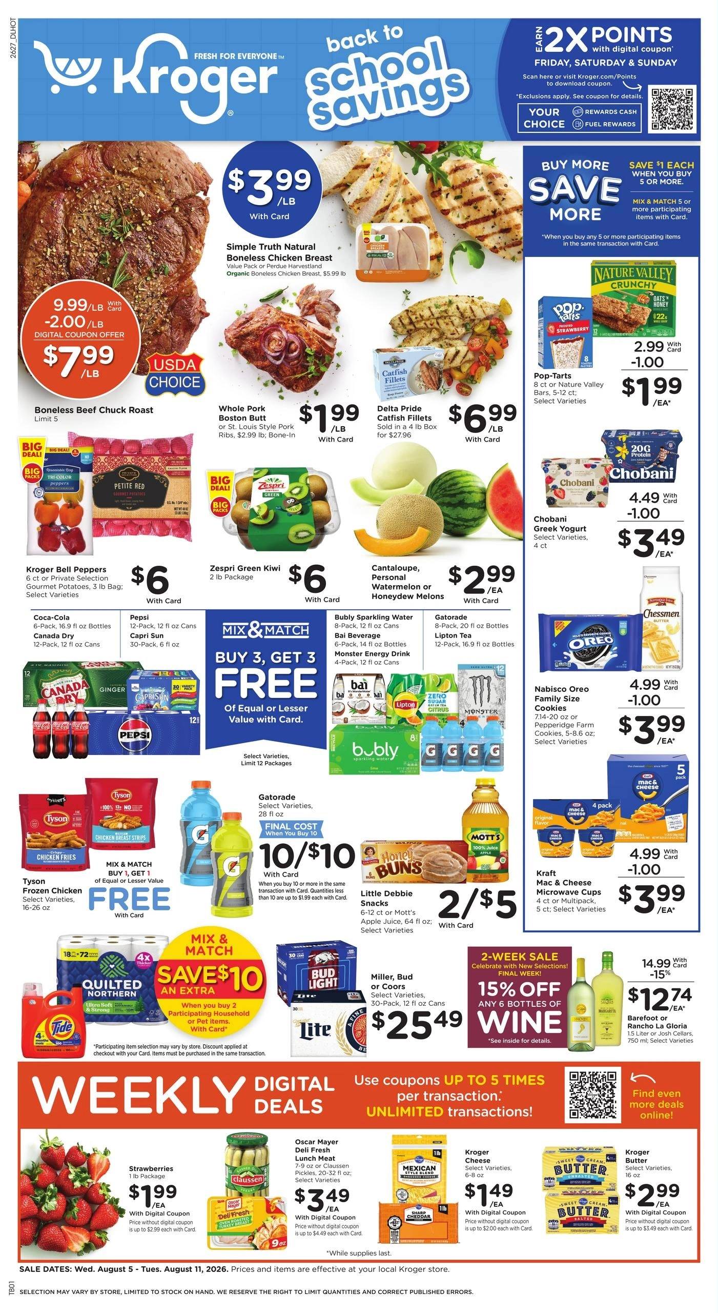 Kroger flyer page 1