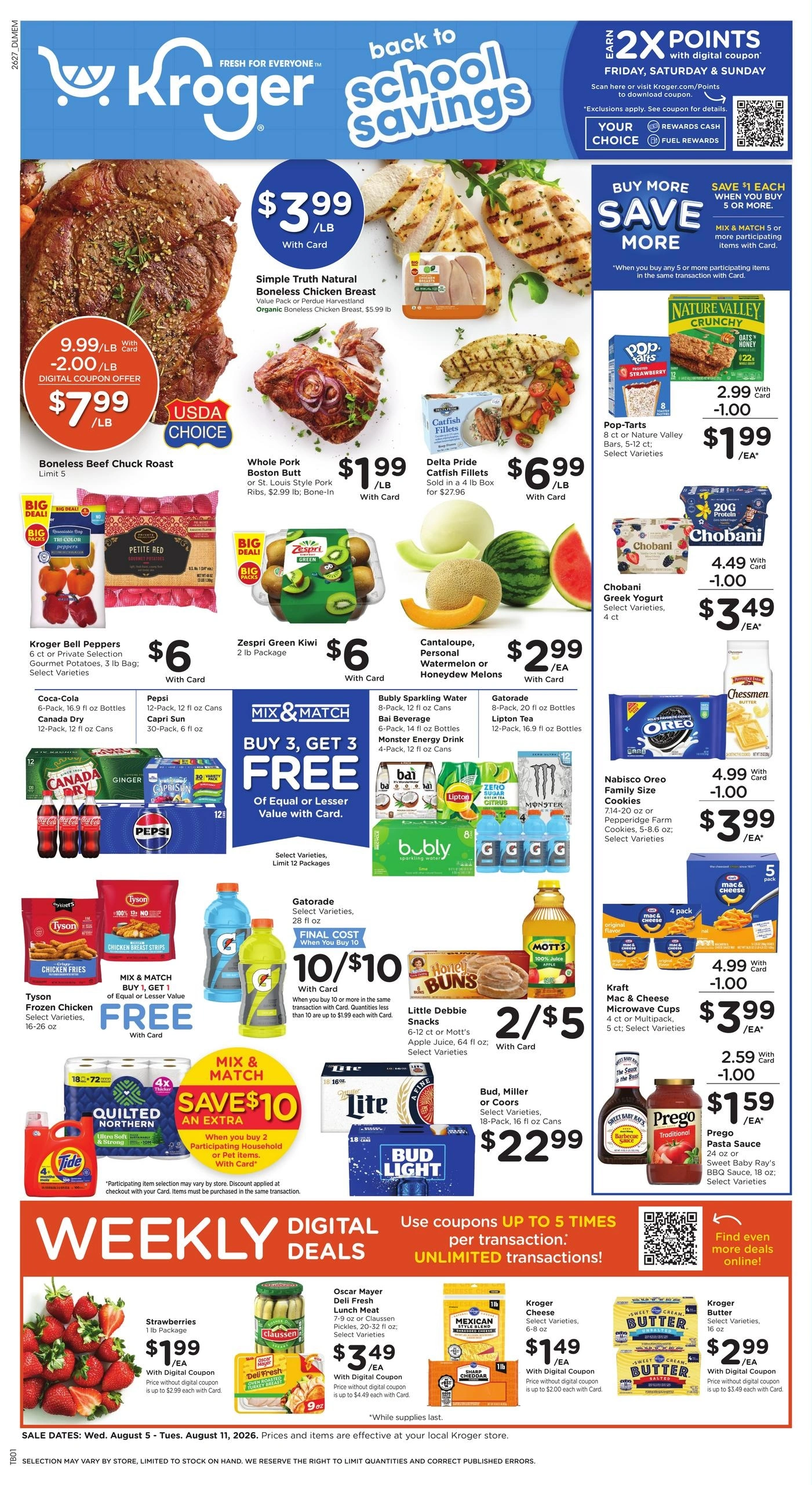 Kroger flyer page 1