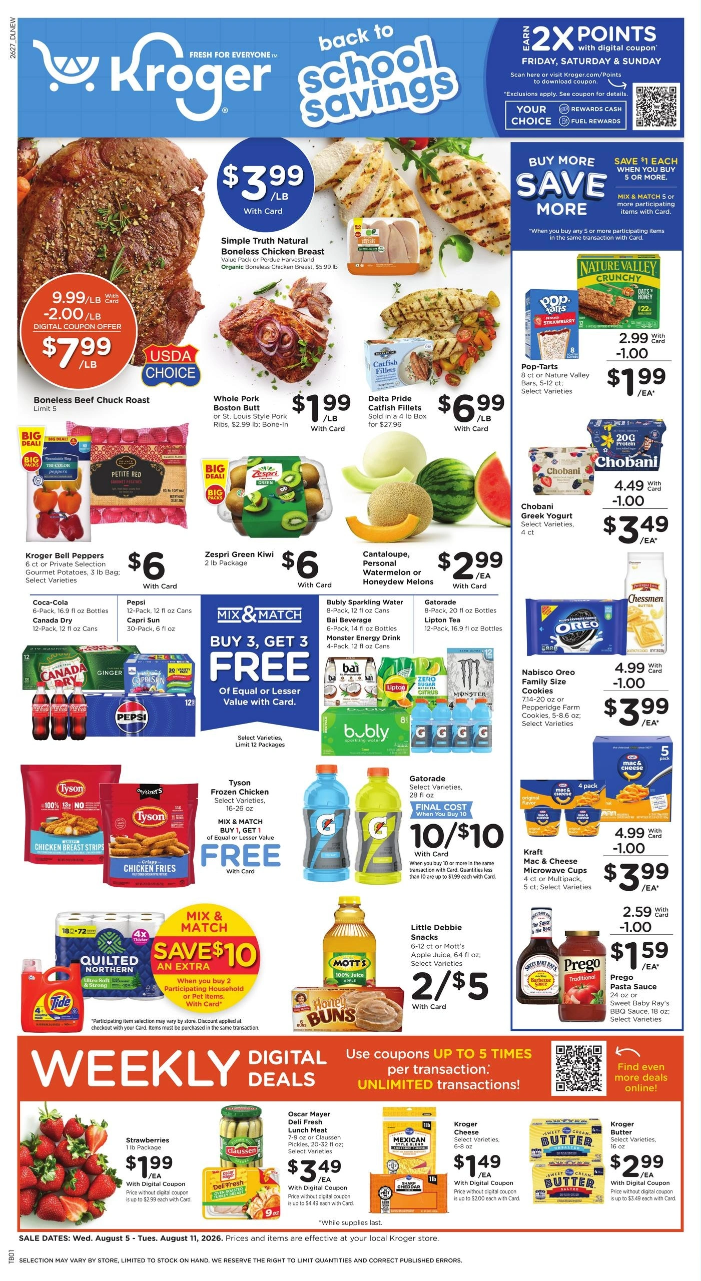 Kroger flyer page 1