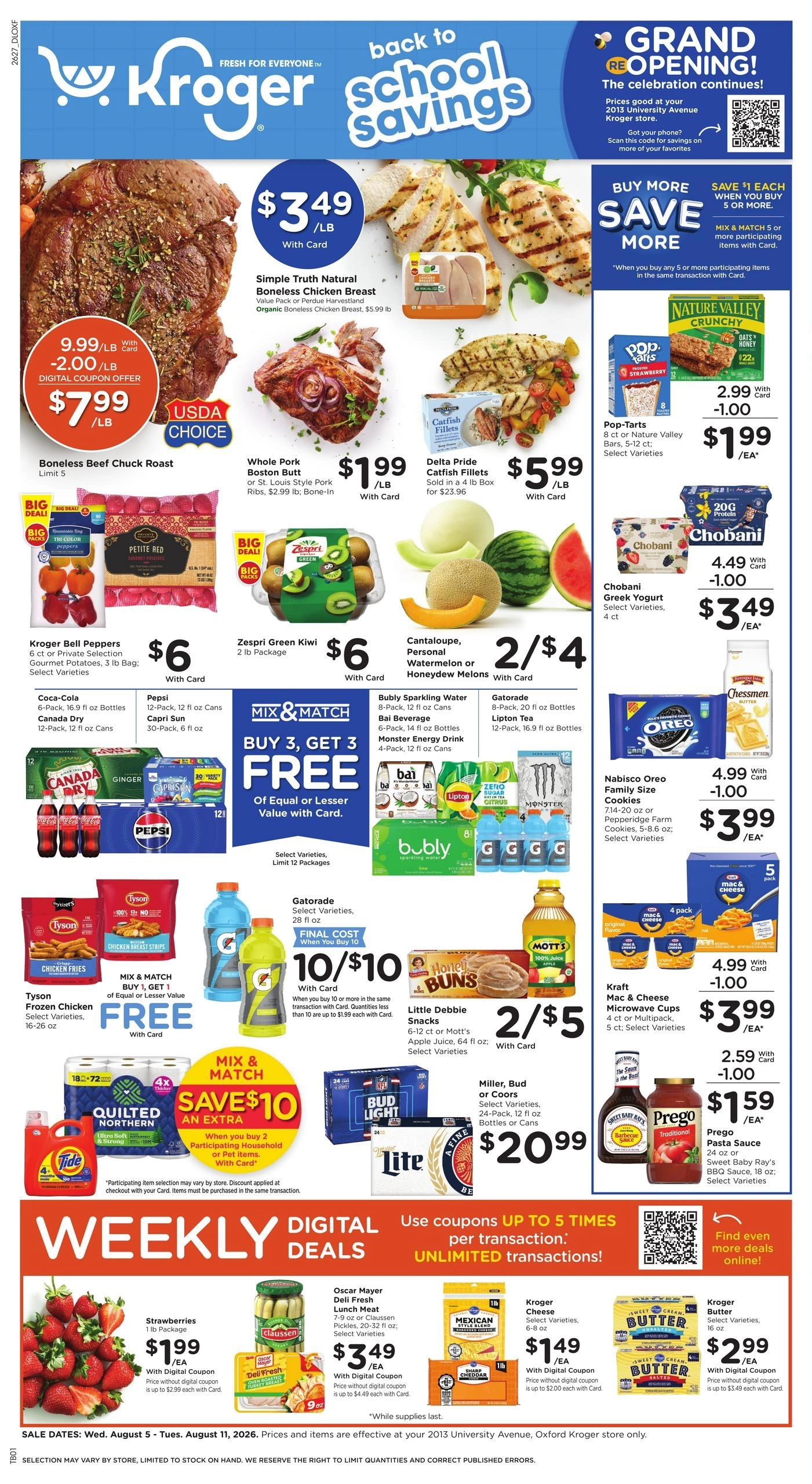 Kroger flyer page 1