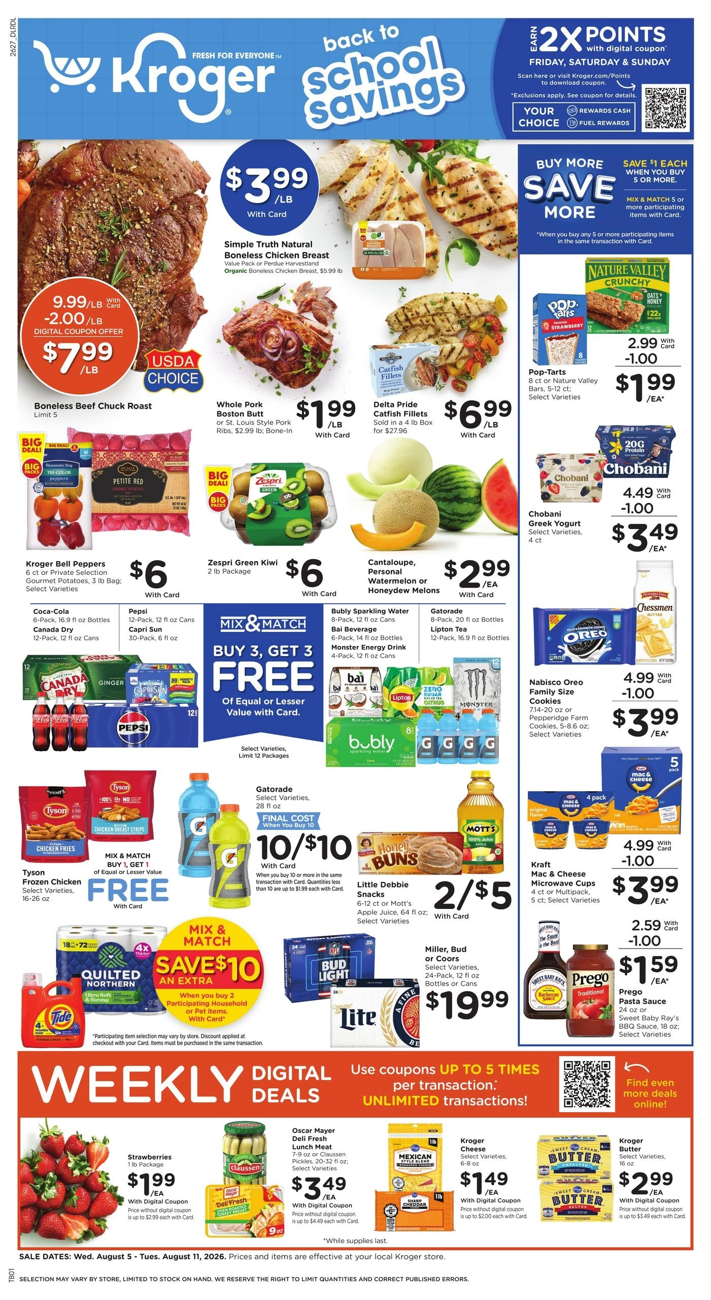 Kroger flyer page 1