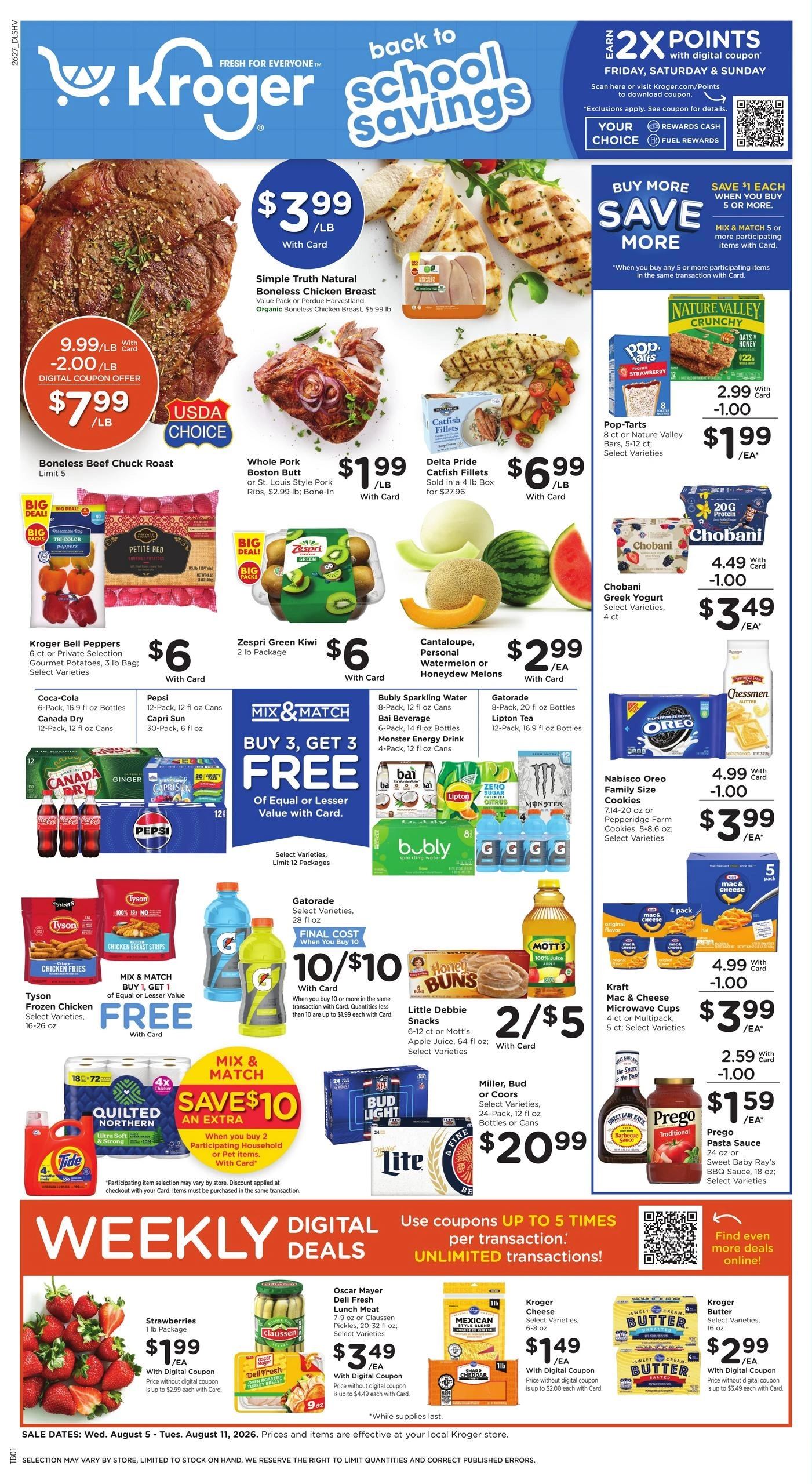 Kroger flyer page 1