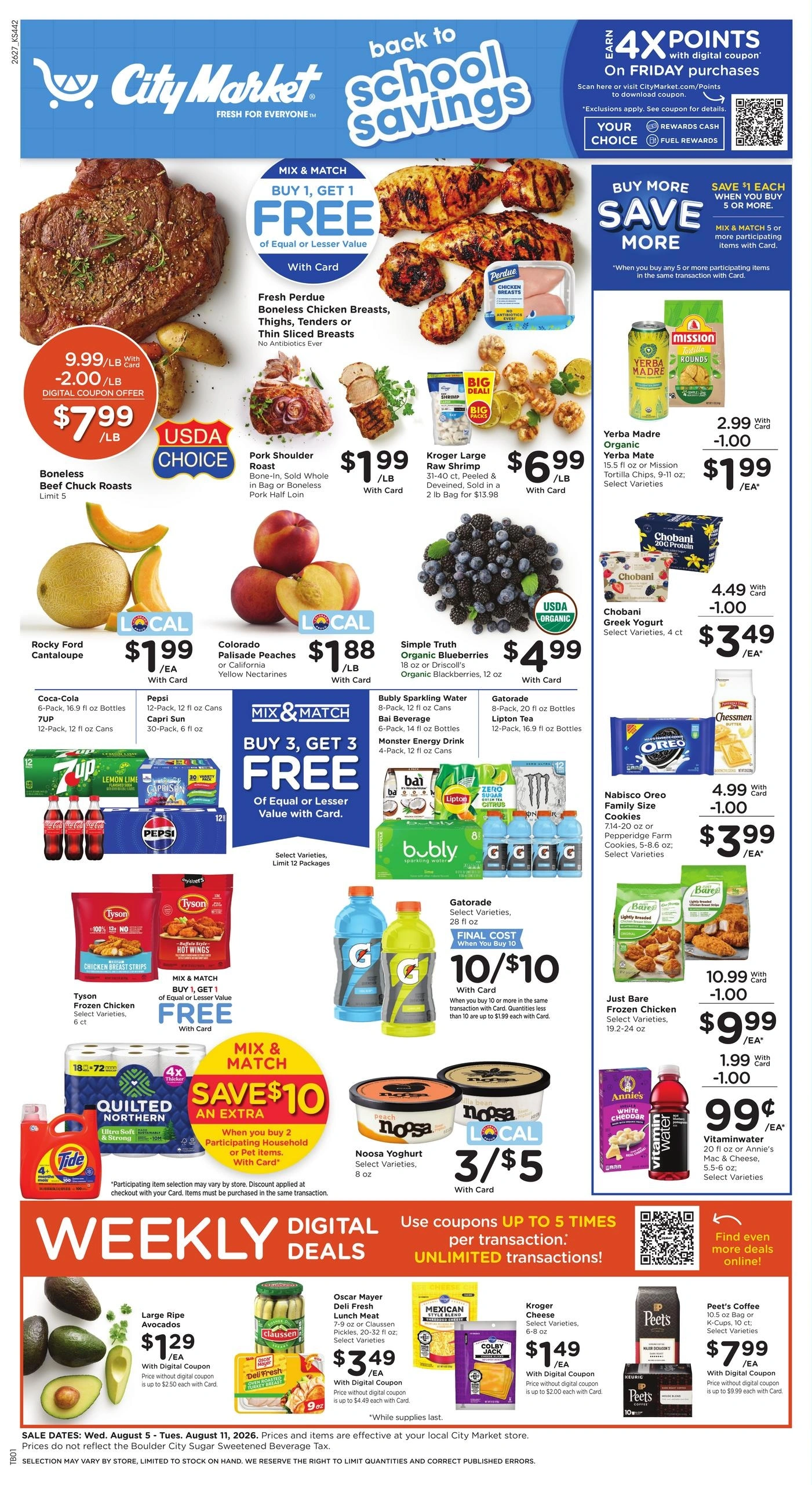City Market flyer page 1