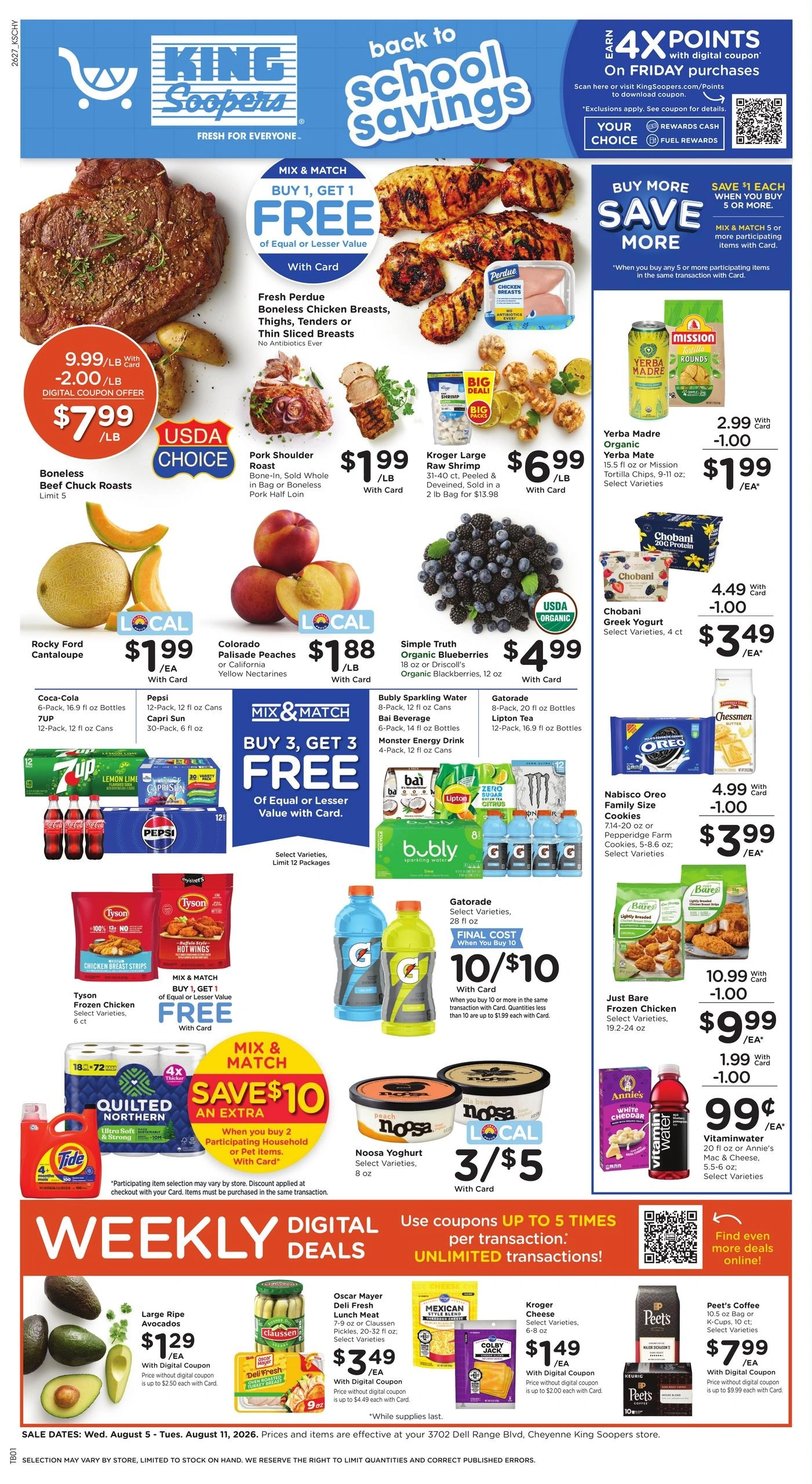 King Soopers flyer page 1