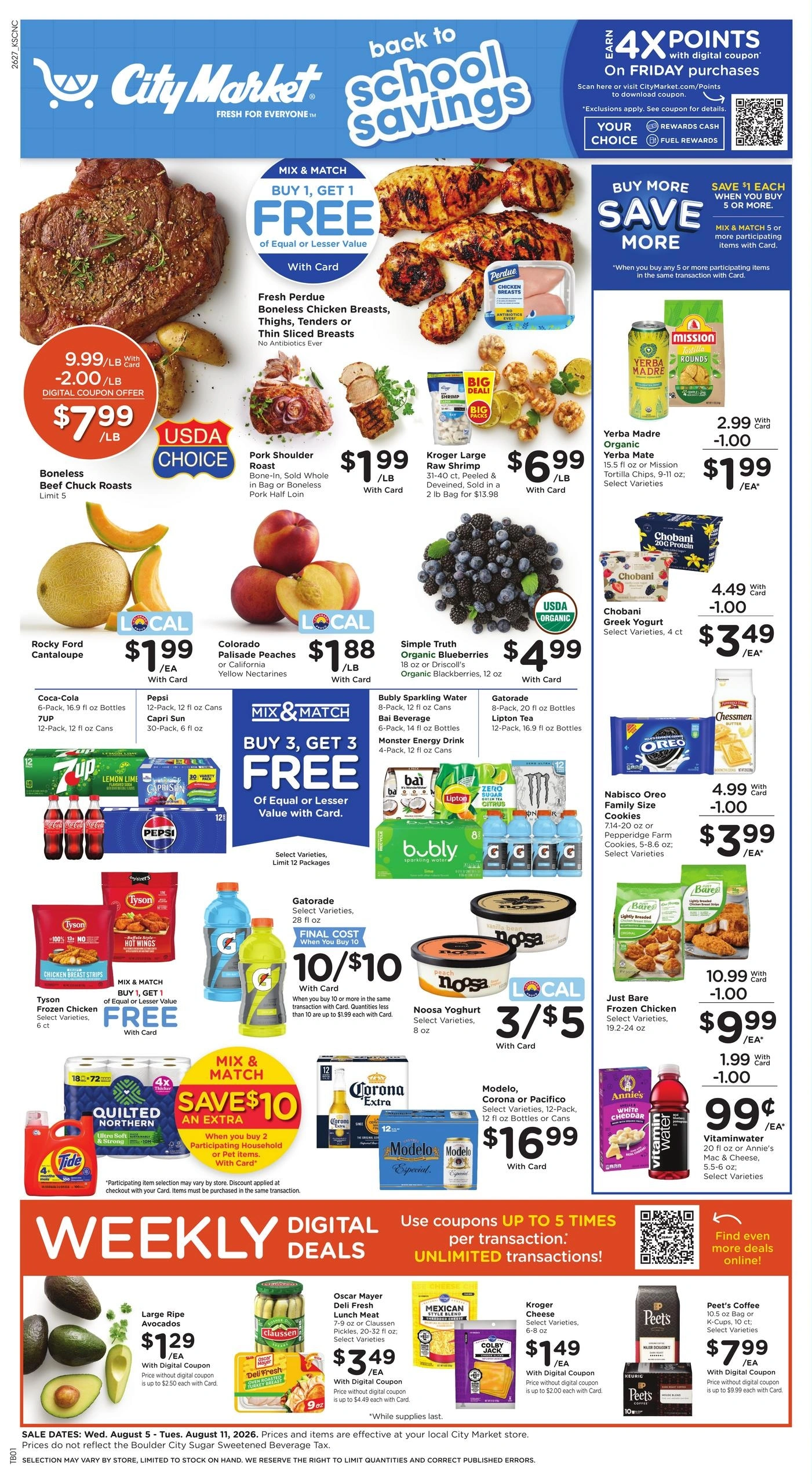 City Market flyer page 1