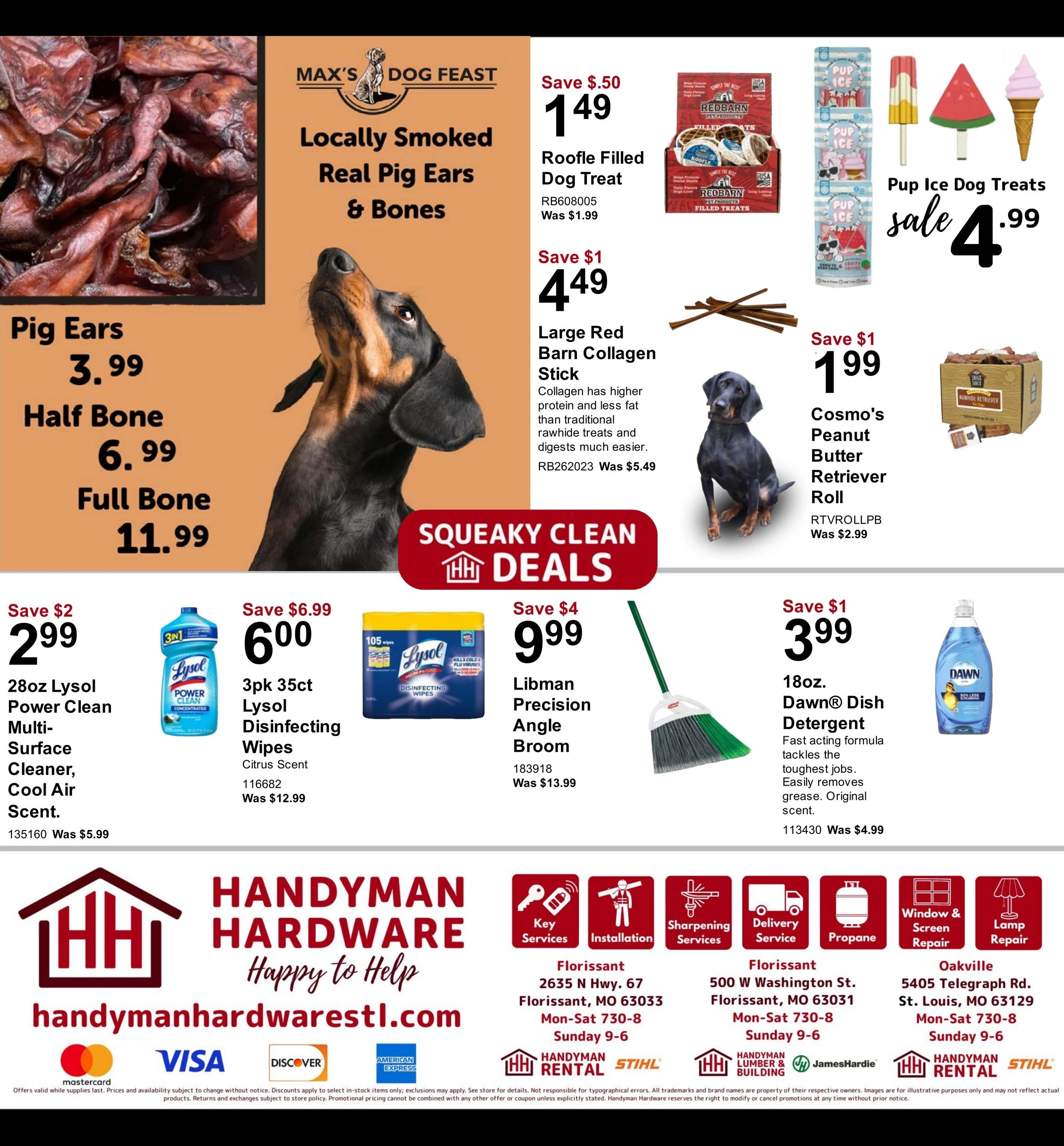 Handyman Hardware flyer page 4