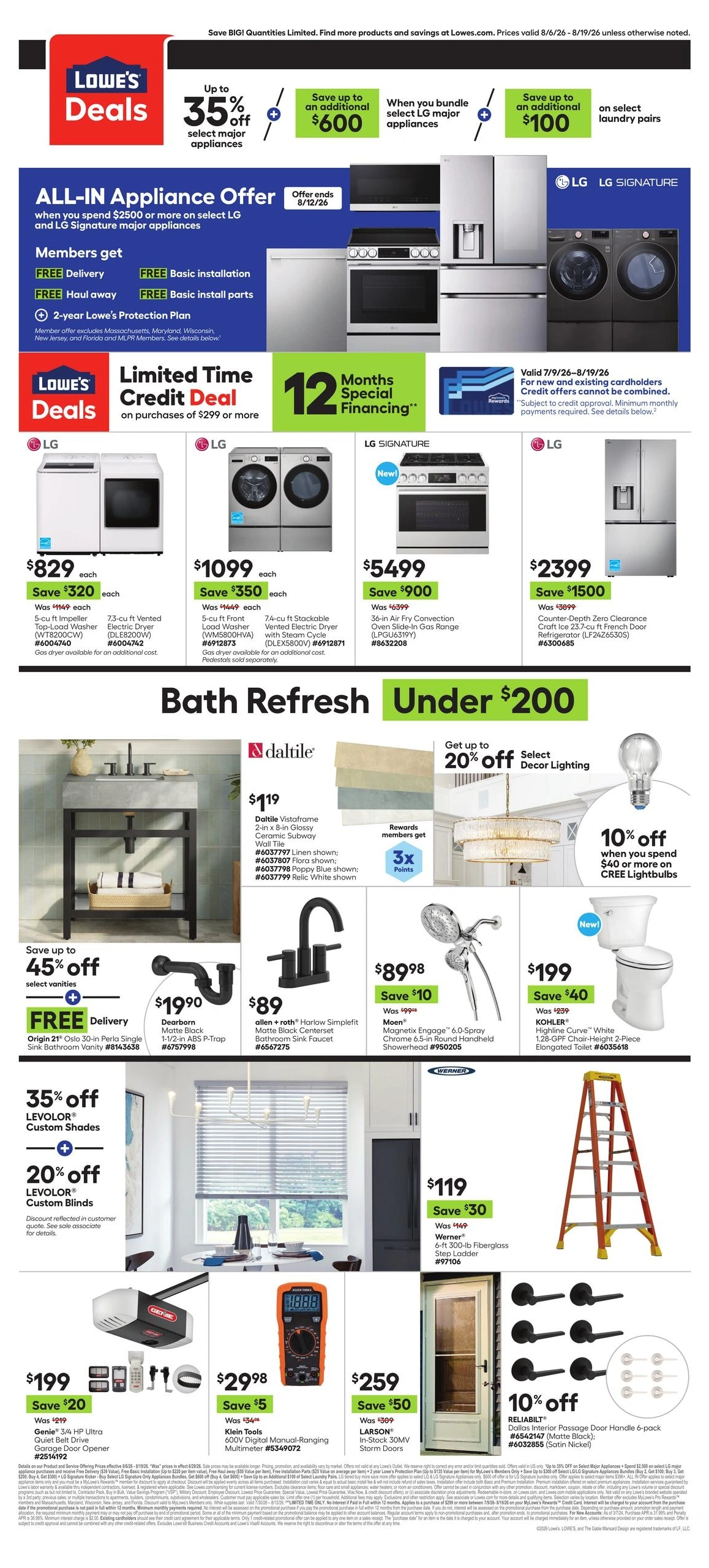 Lowe's flyer page 2