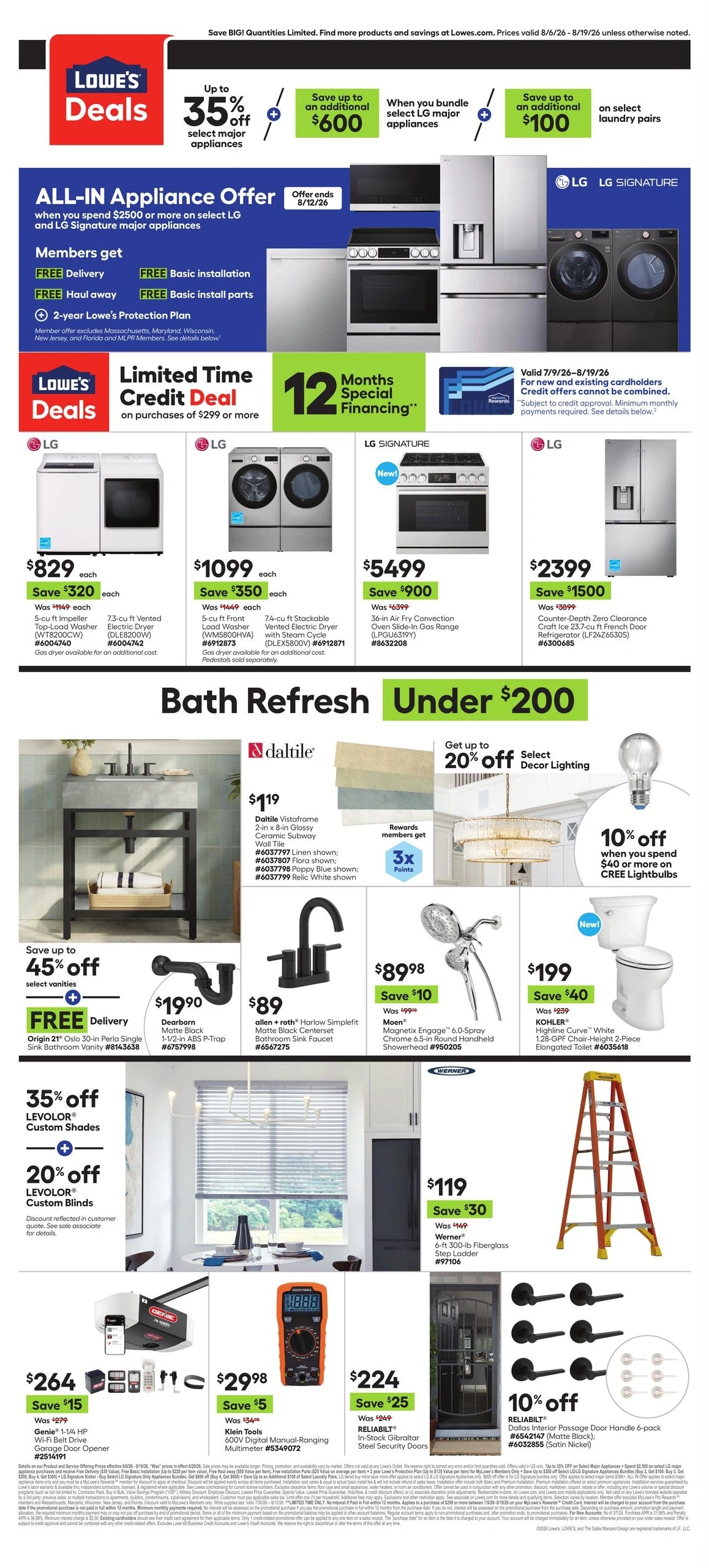 Lowe's flyer page 2