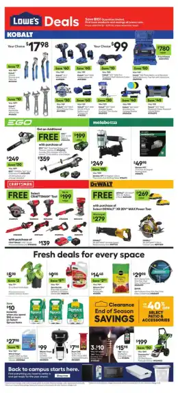 Lowe's Weekly Ad